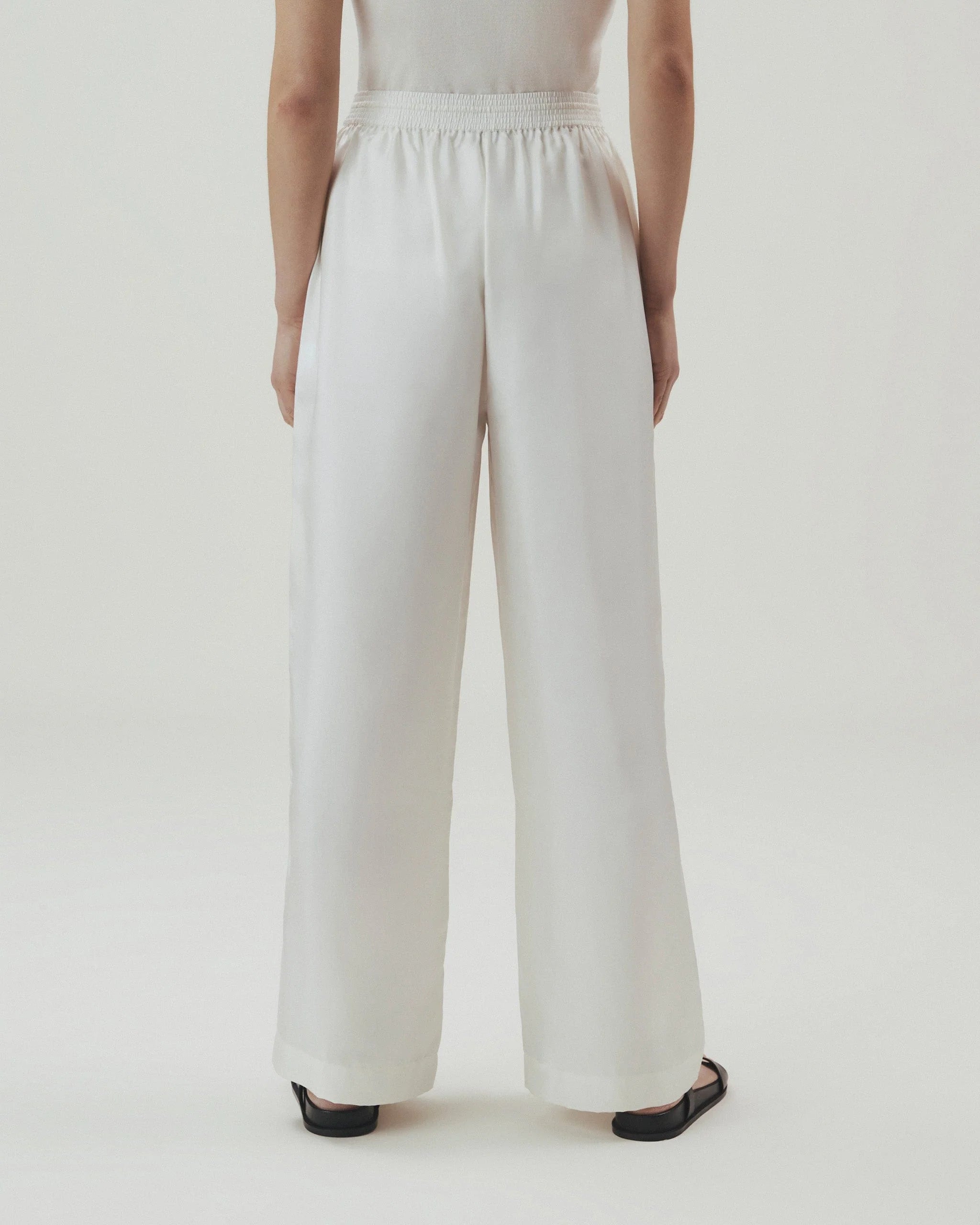 Women's Easy-Silk Wide-Leg Trouser