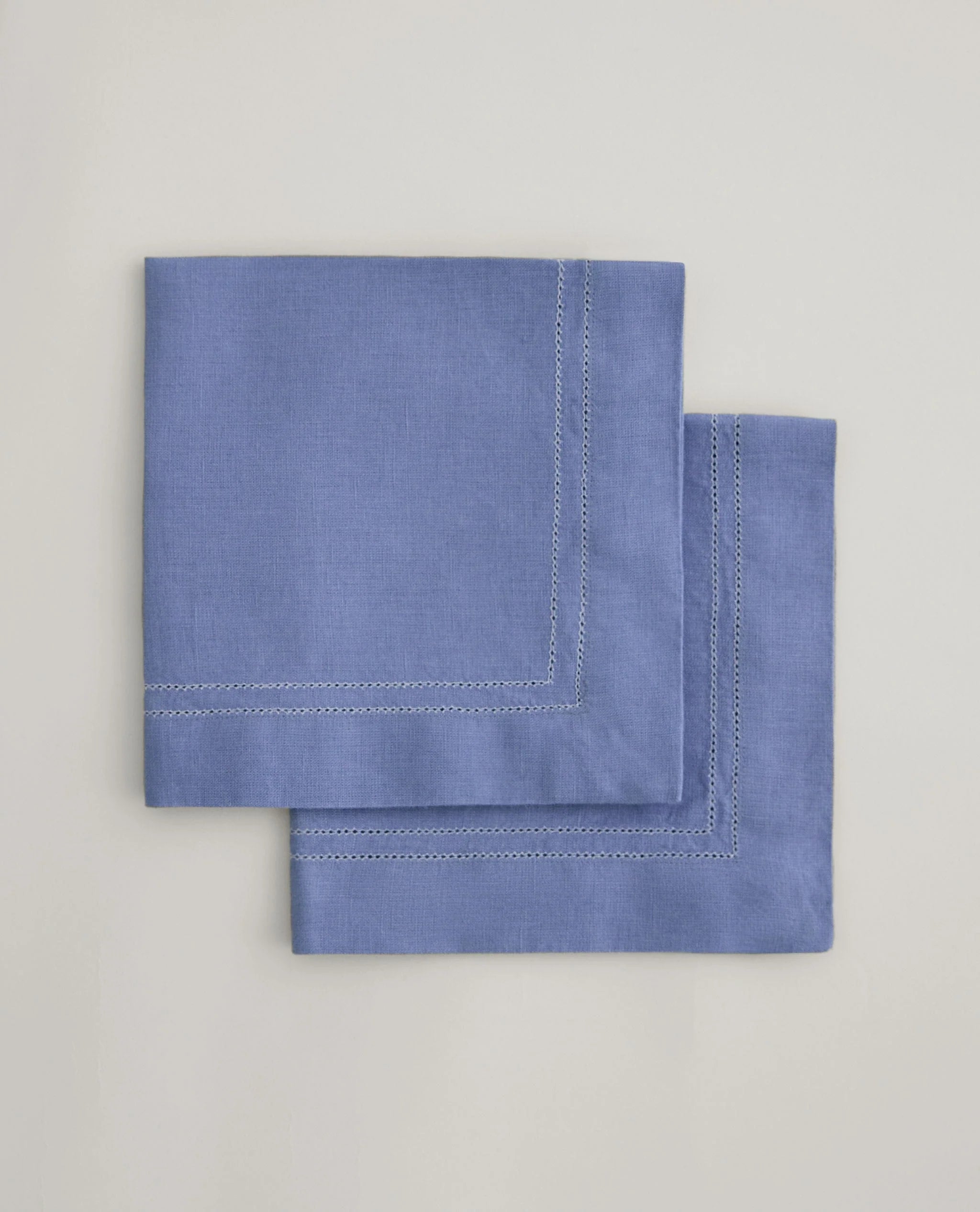 Linen Picotting Napkins (Set of 4)