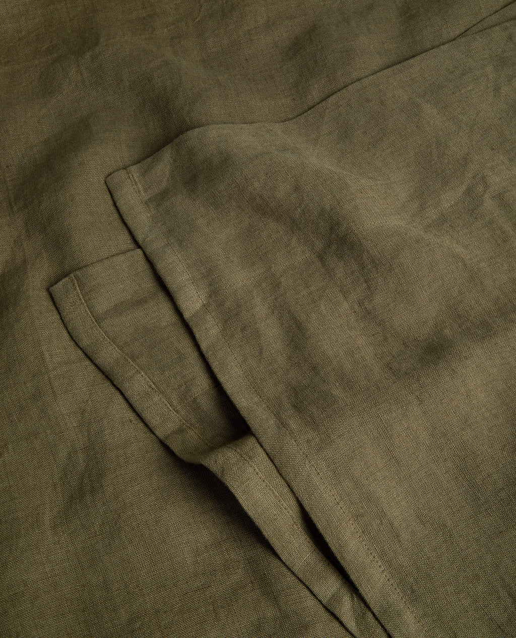 Washed European Linen Flat Sheet