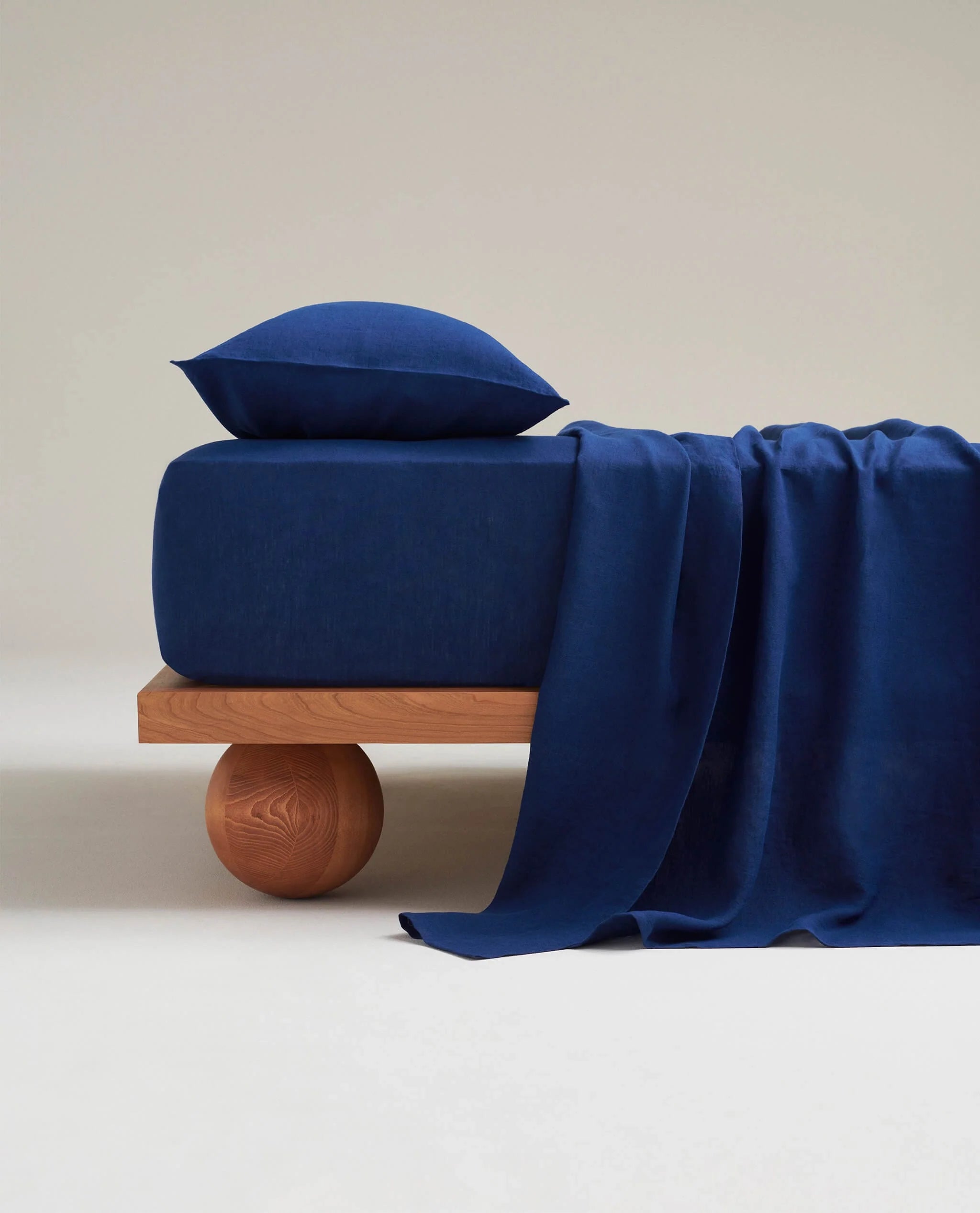 Washed European Linen Flat Sheet