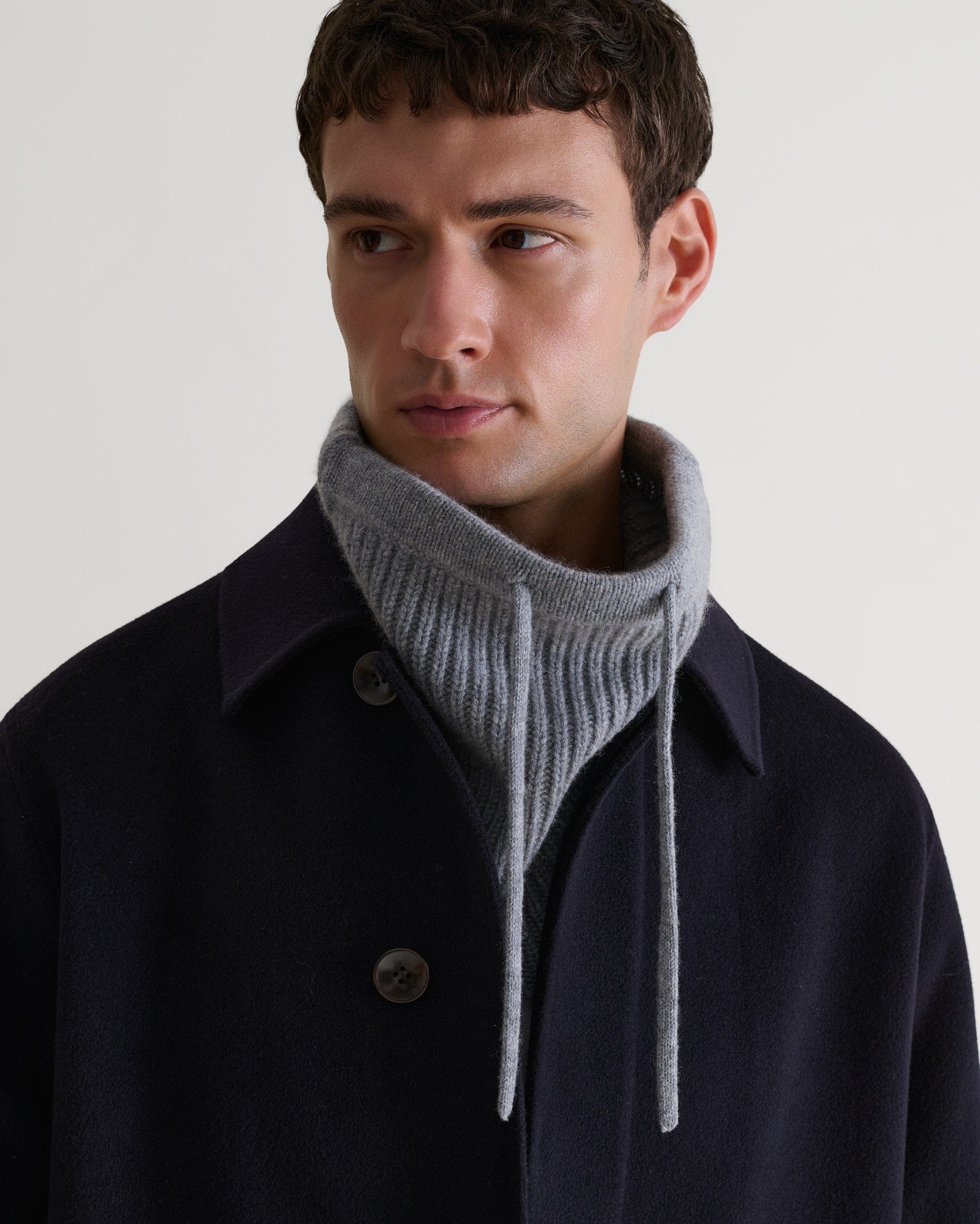 Cashmere Merino Drawstring Snood