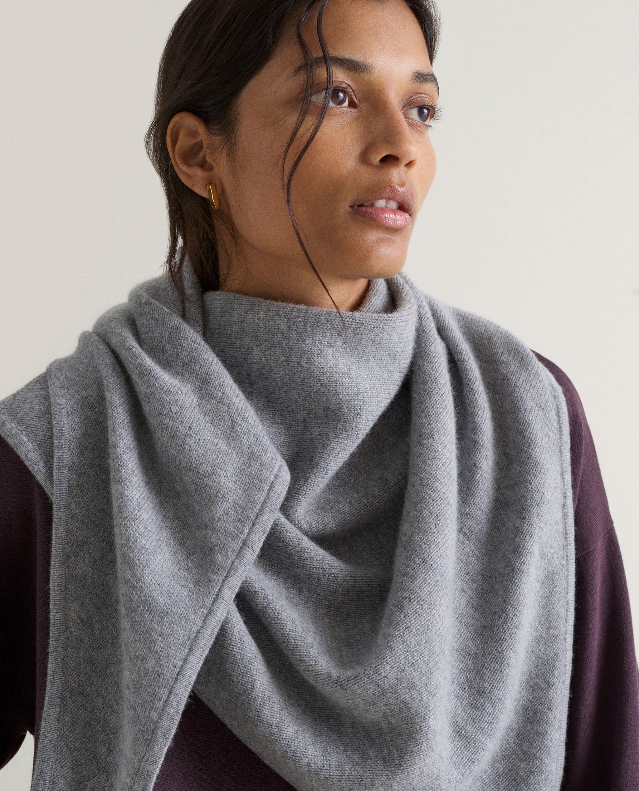 Women's Cashmere Merino Bandana