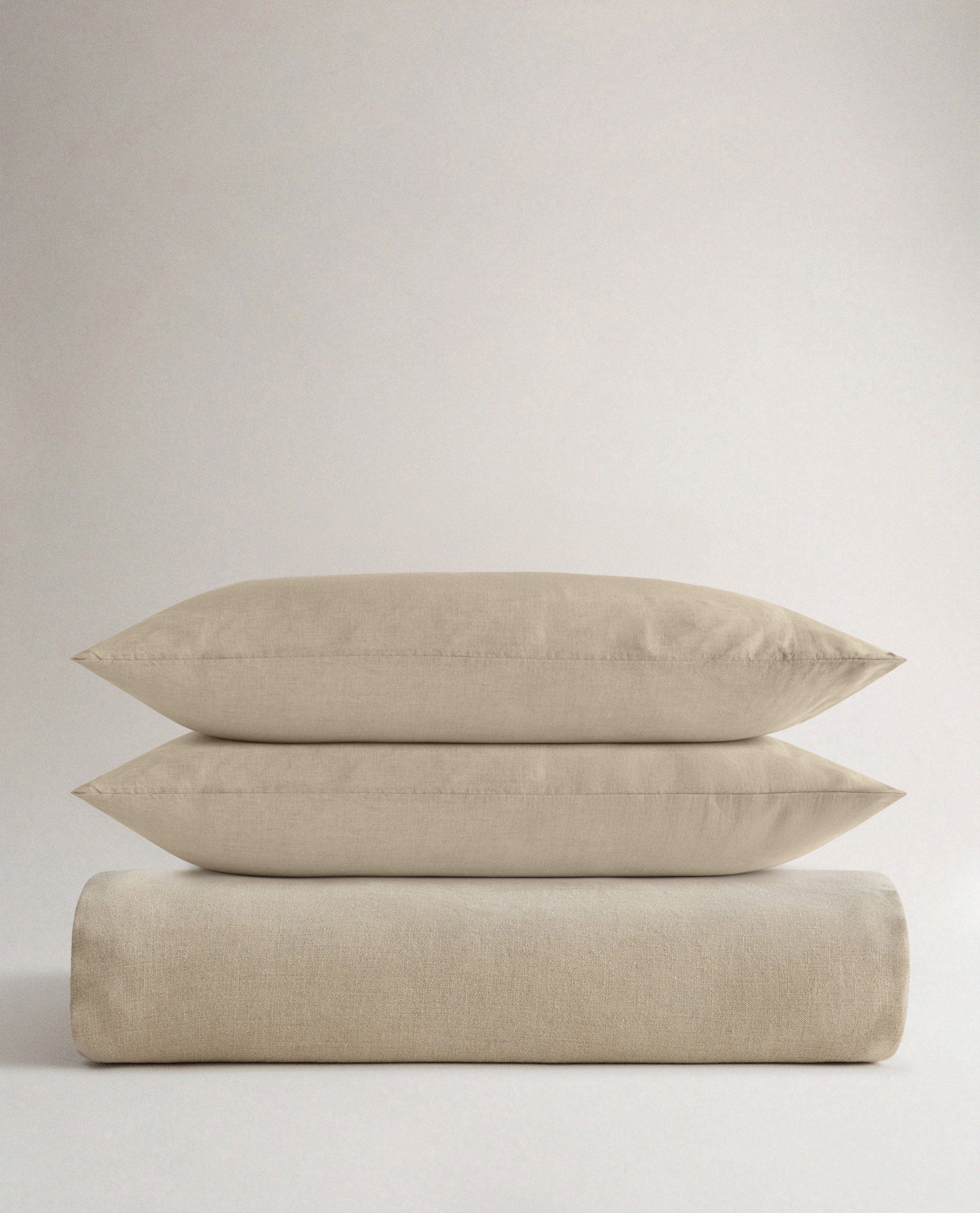 Washed European Linen Duvet Set