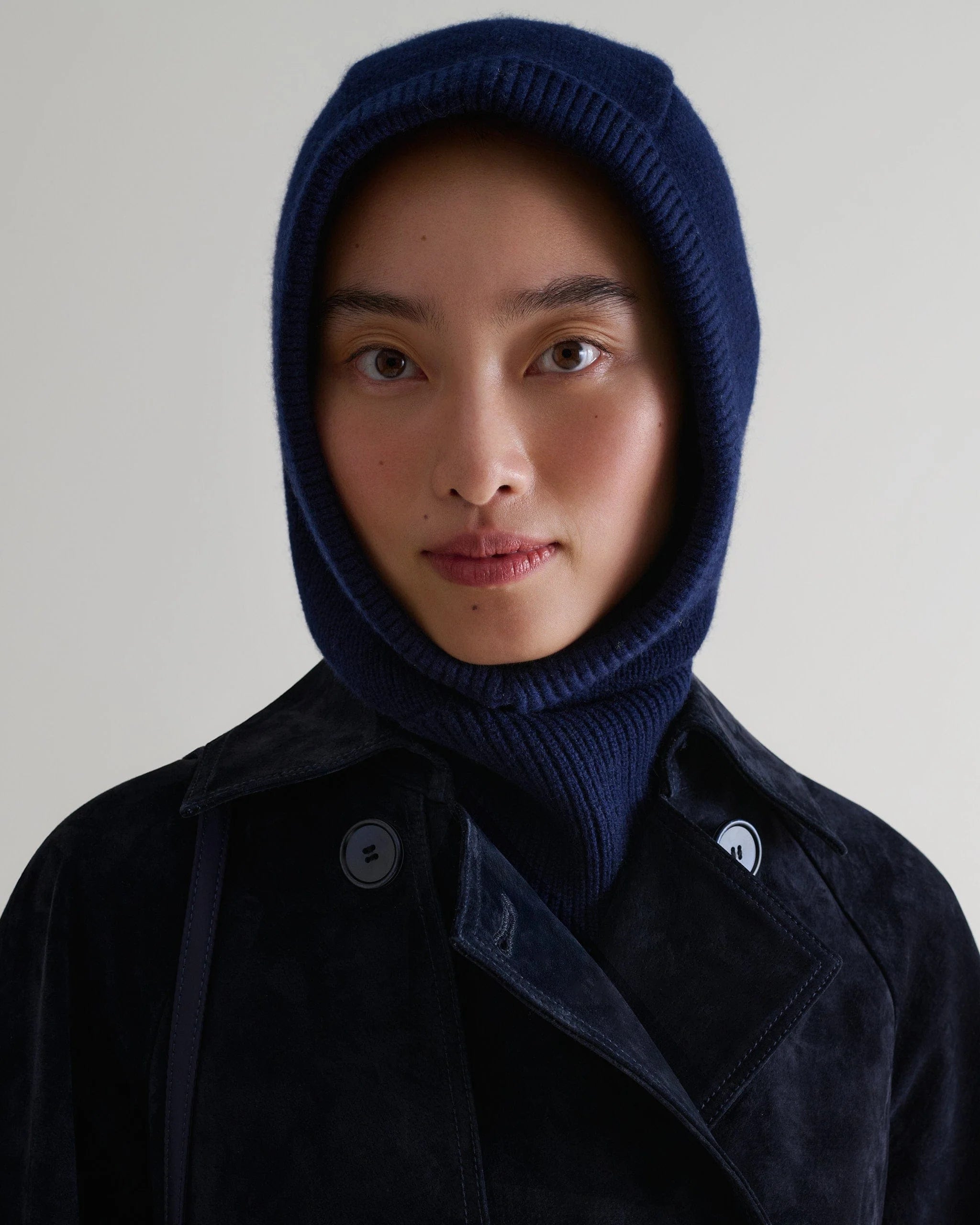 Women's Cashmere Merino Knitted Hood
