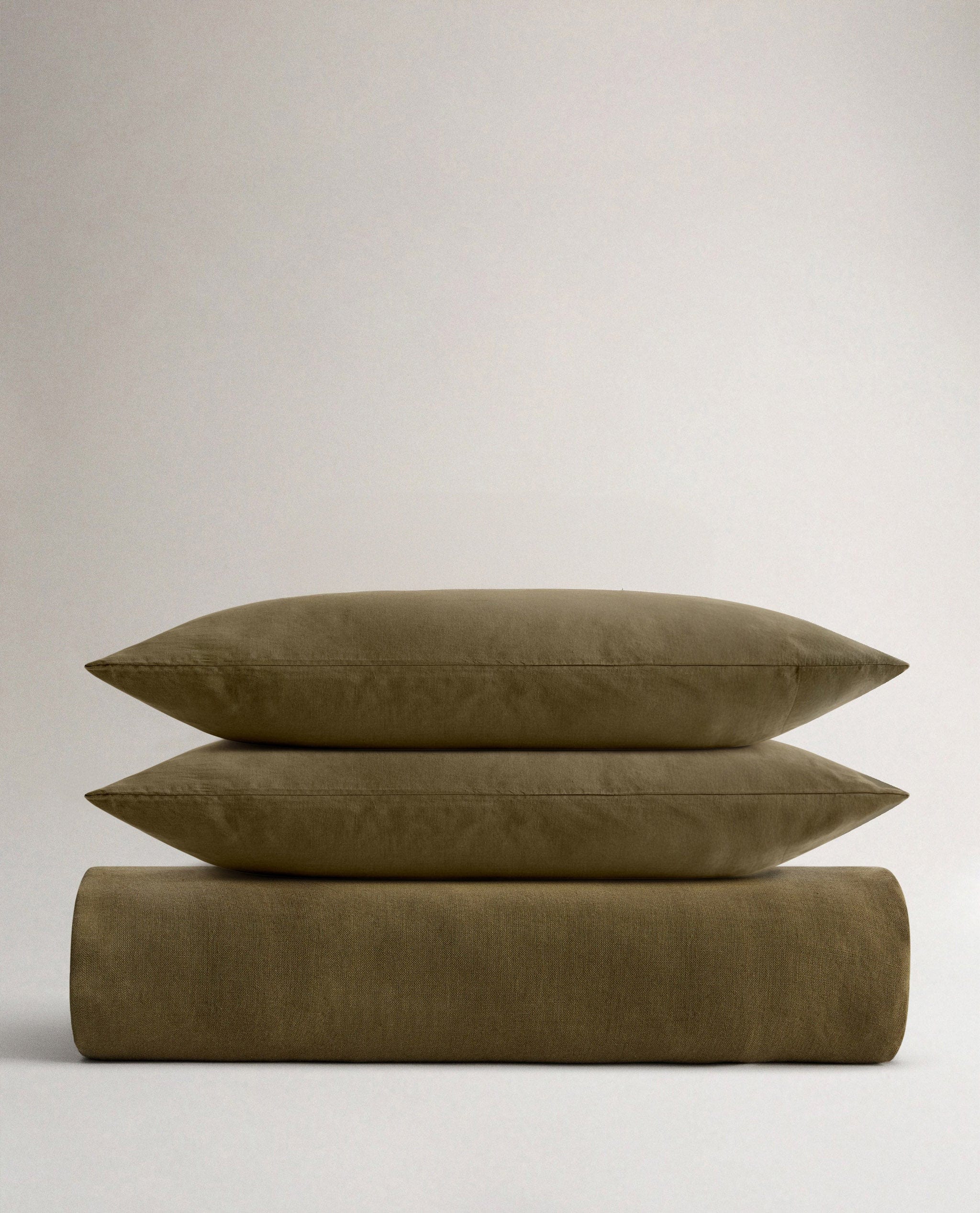 Washed European Linen Duvet Set