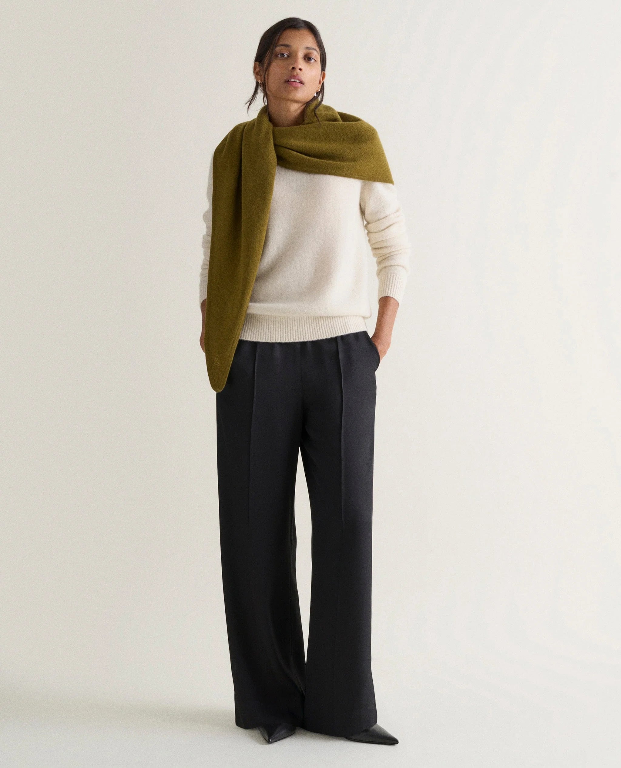 Women's Cashmere Merino Bandana