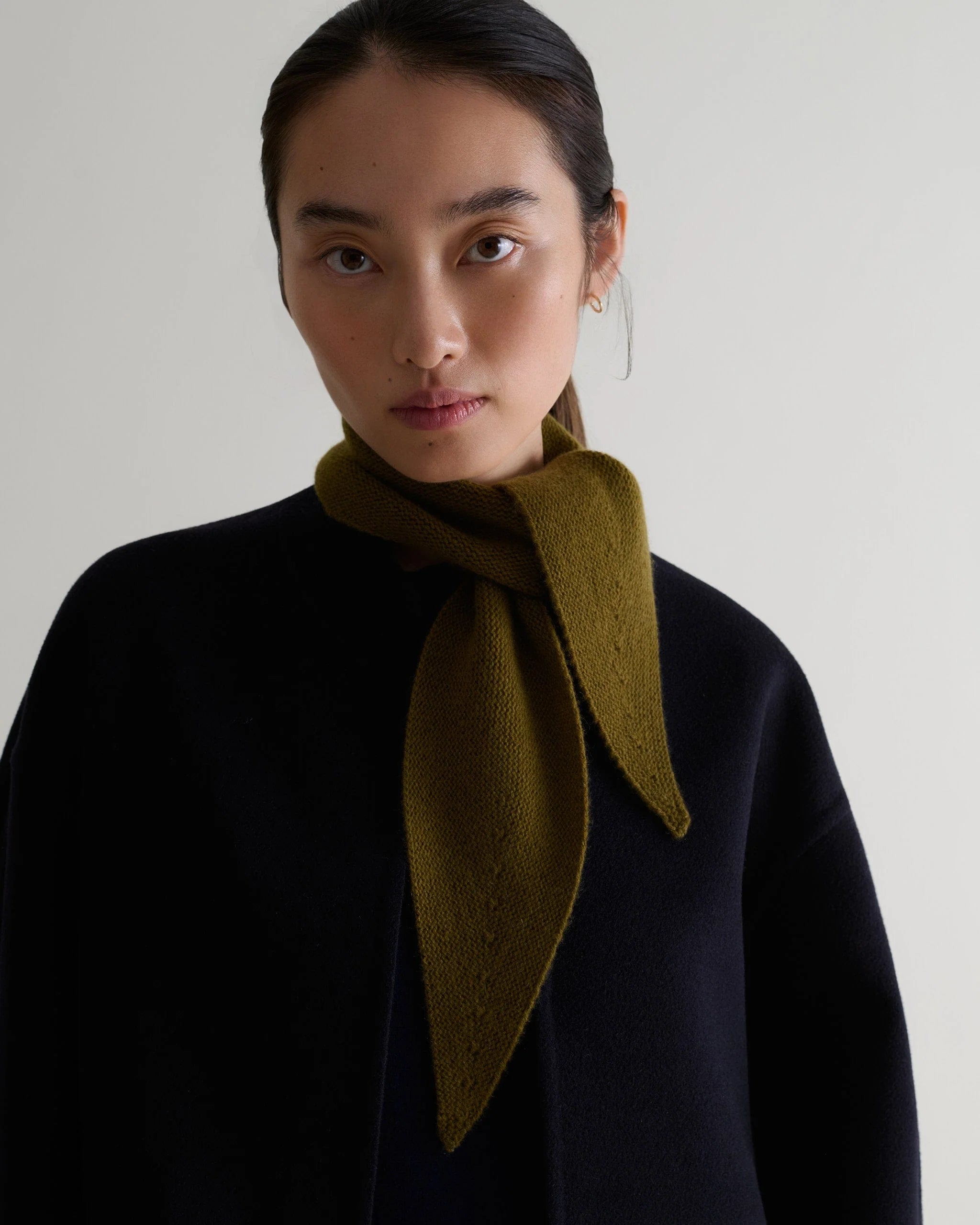 Finest Cashmere Ribbed Micro Bandana