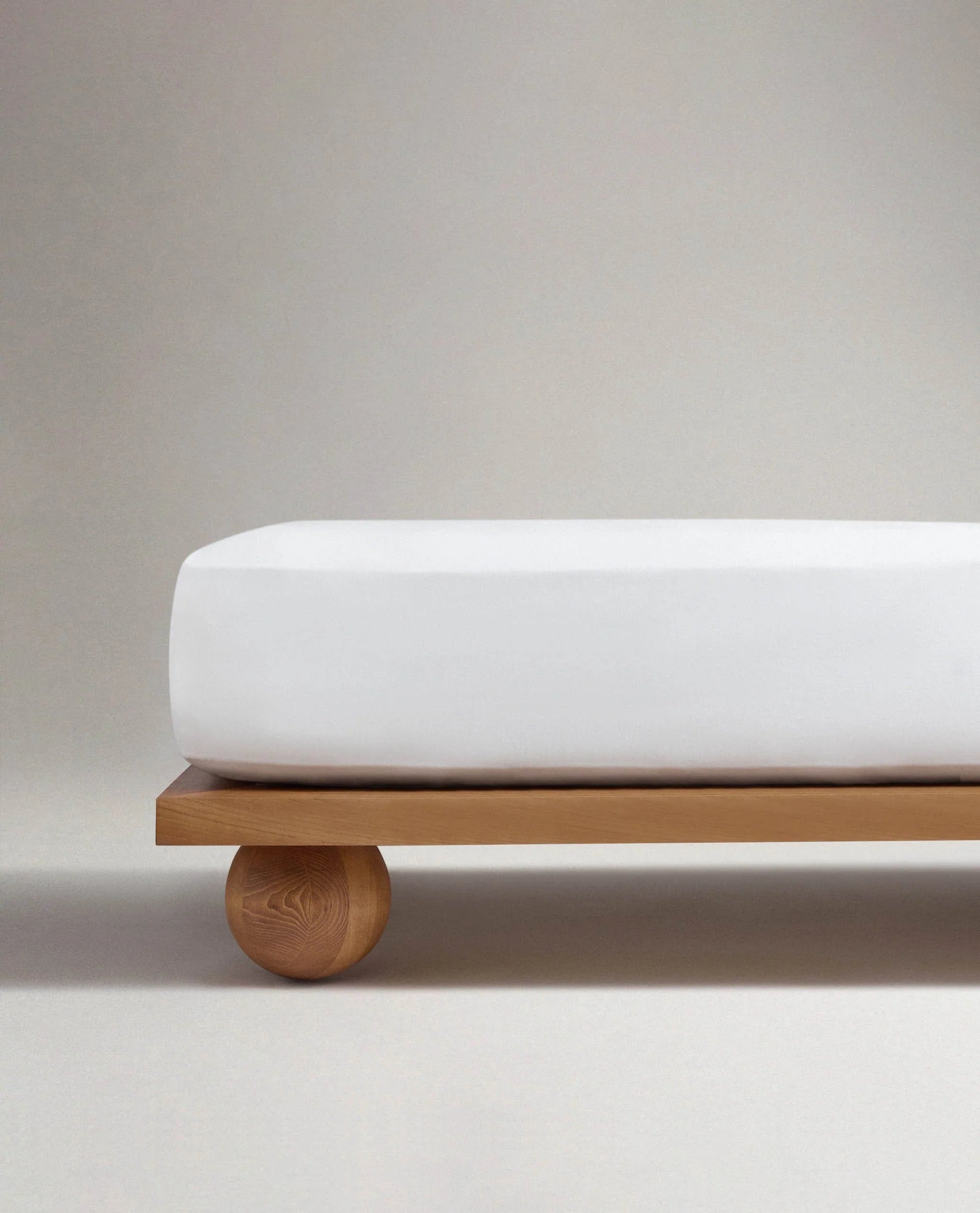 Washed European Linen Fitted Sheet