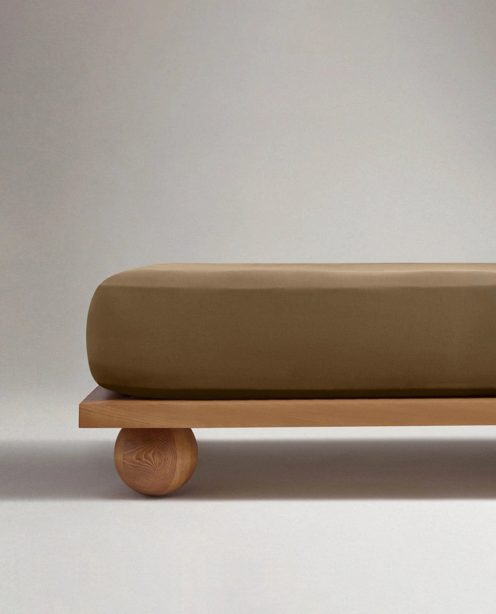 Washed European Linen Fitted Sheet