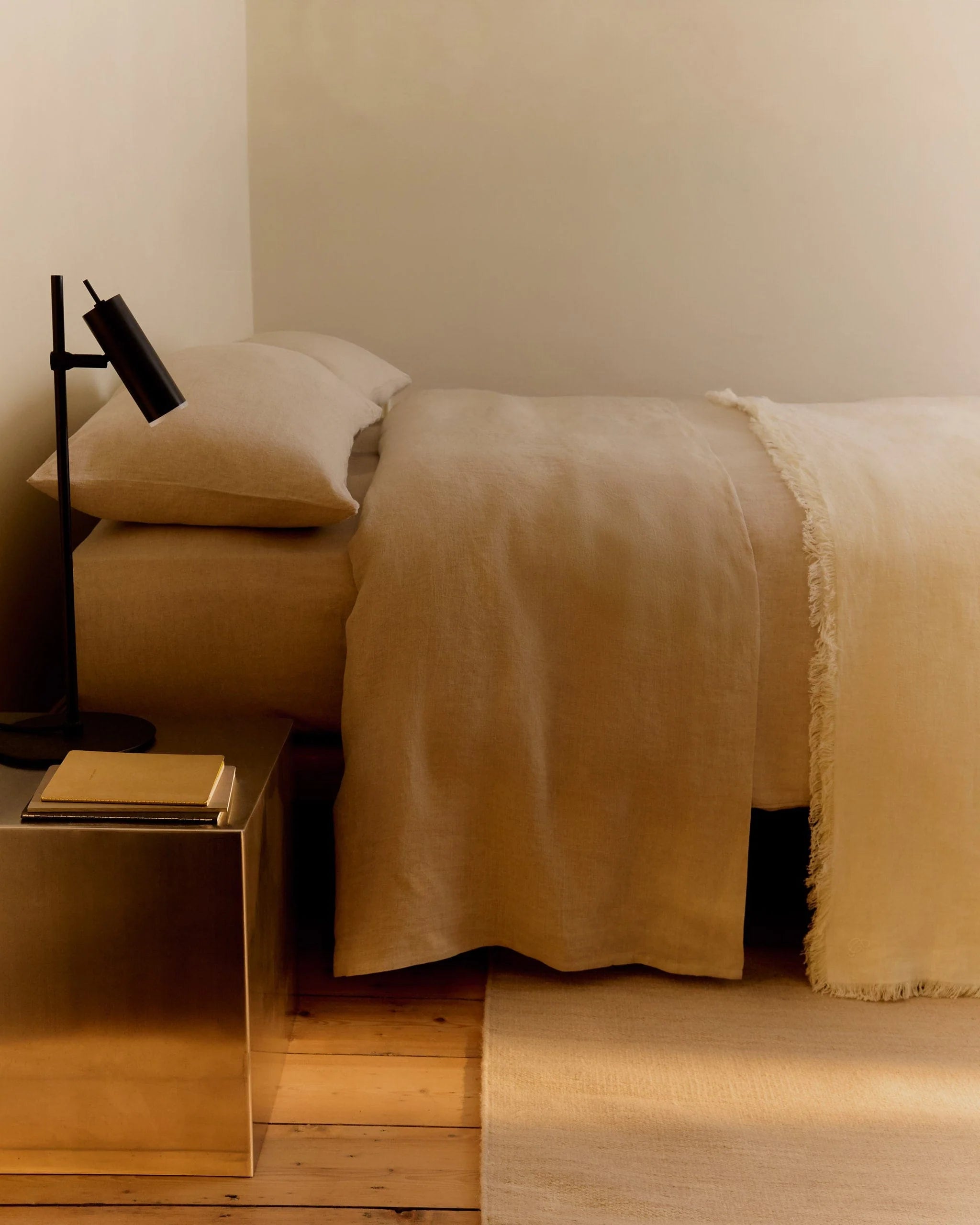 Washed European Linen Duvet Set