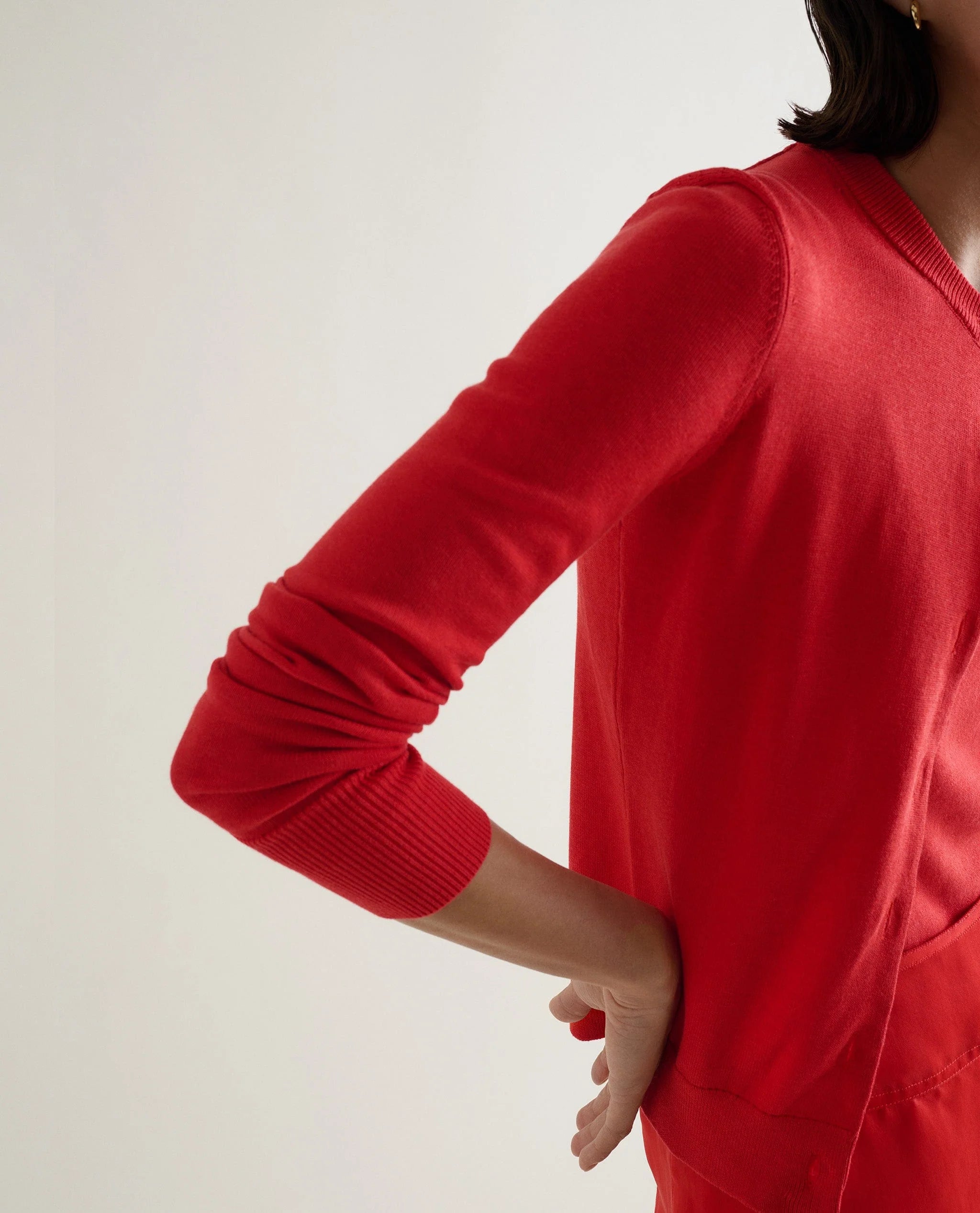 Women's Silk-Cotton Cardigan