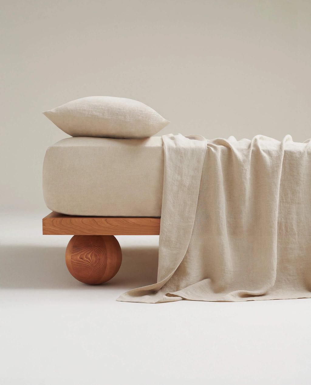 Washed European Linen Flat Sheet