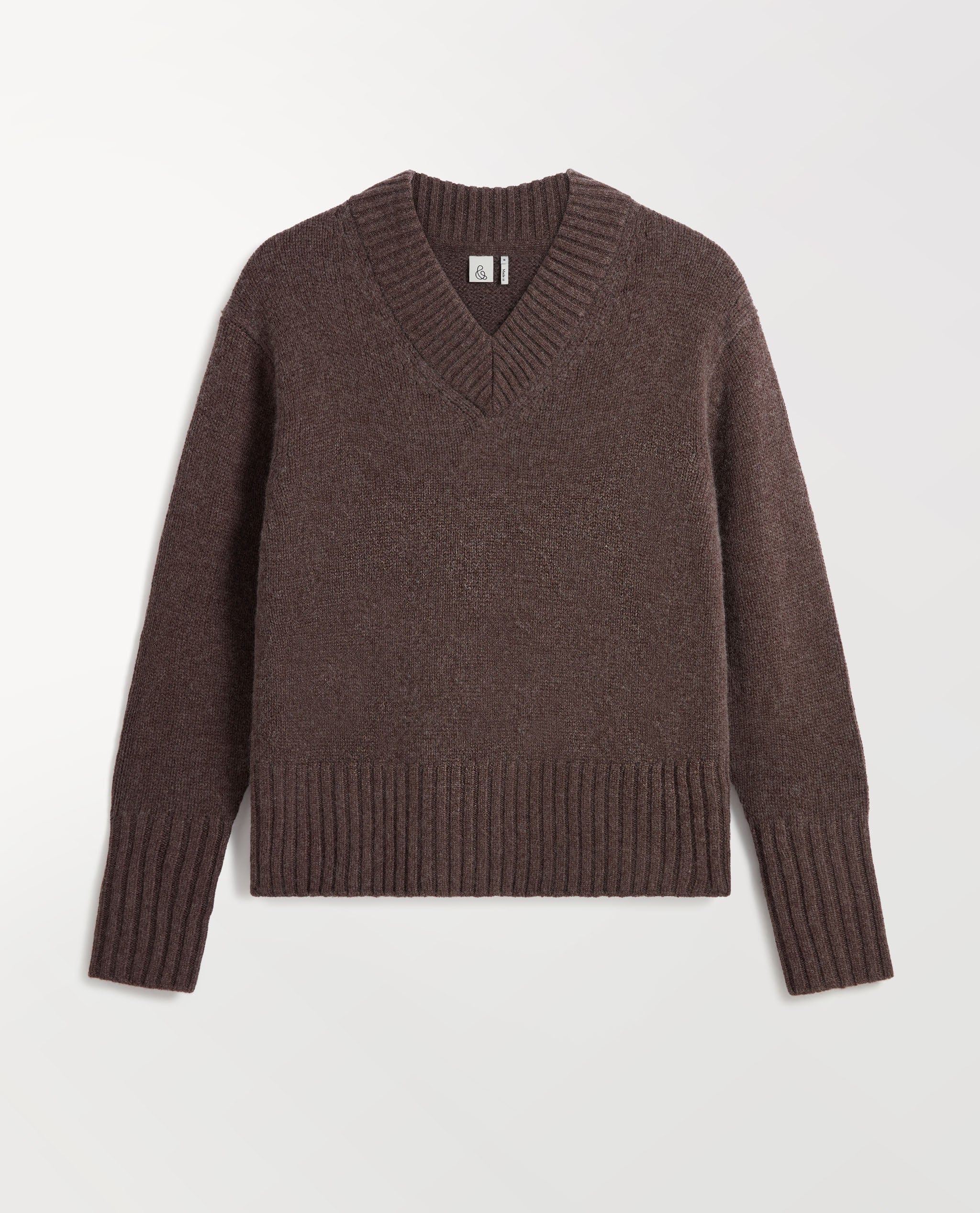 Women's Cashmere Merino V Neck Jumper