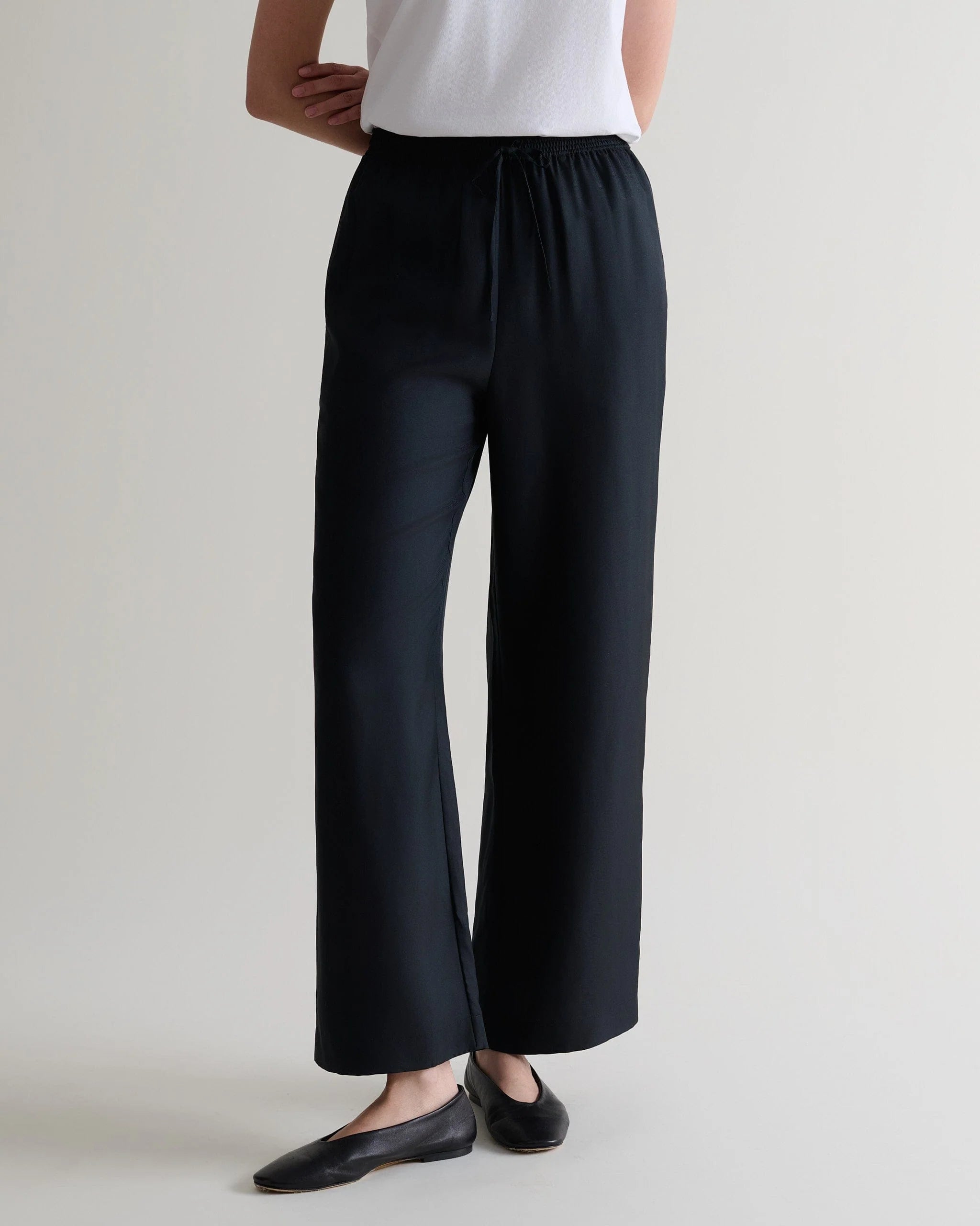 Women's Easy-Silk Wide-Leg Trouser