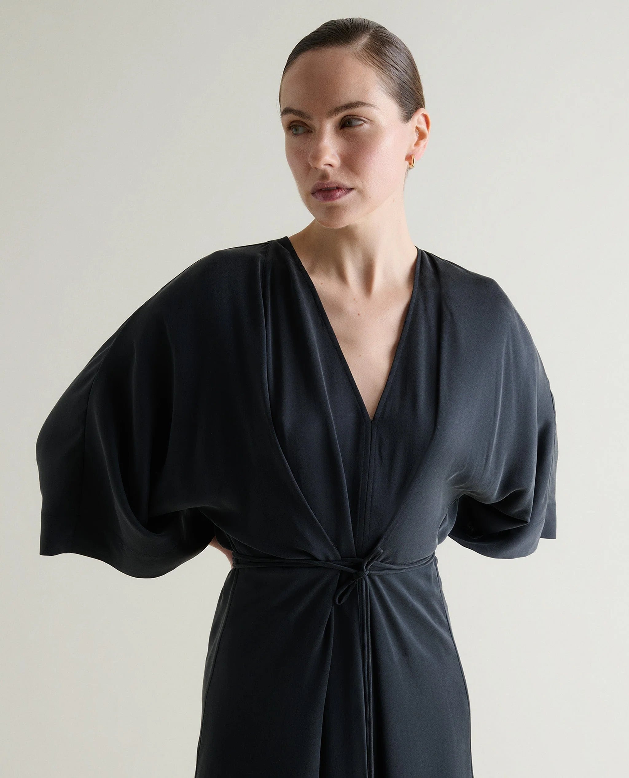 Women's Easy-Silk Robe Dress