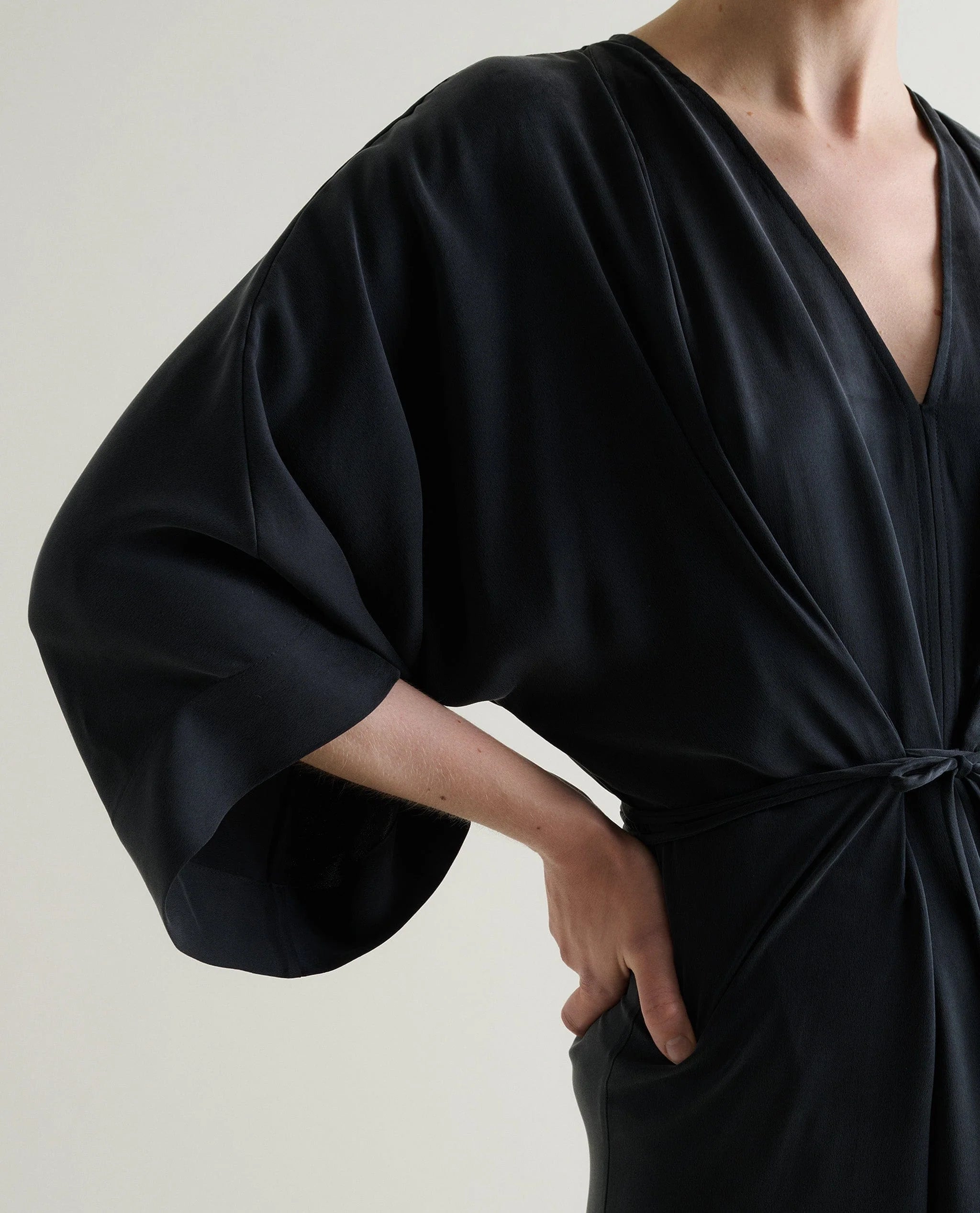 Women's Easy-Silk Robe Dress