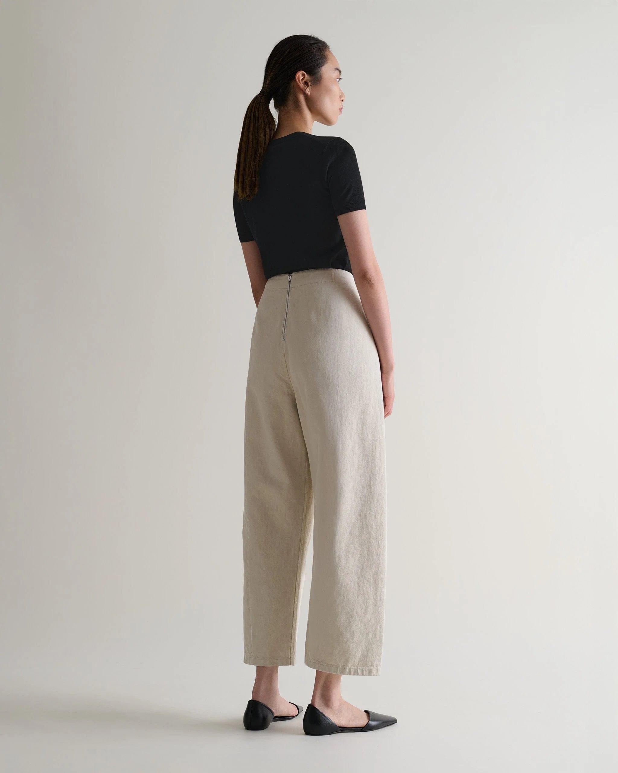 Women's Superfine Merino Wool Knitted T-shirt