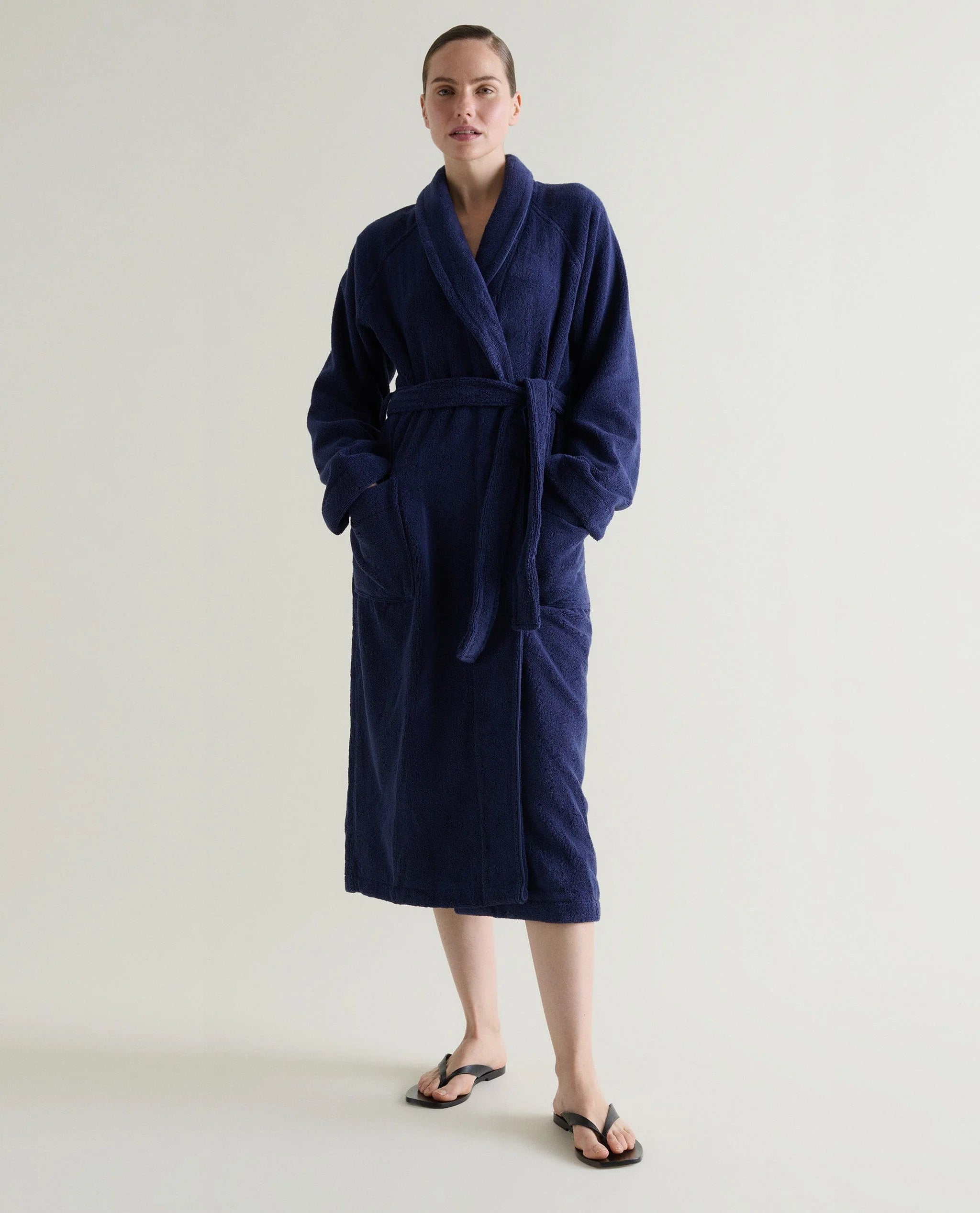 Super-Plush Turkish Cotton Women's Bathrobe
