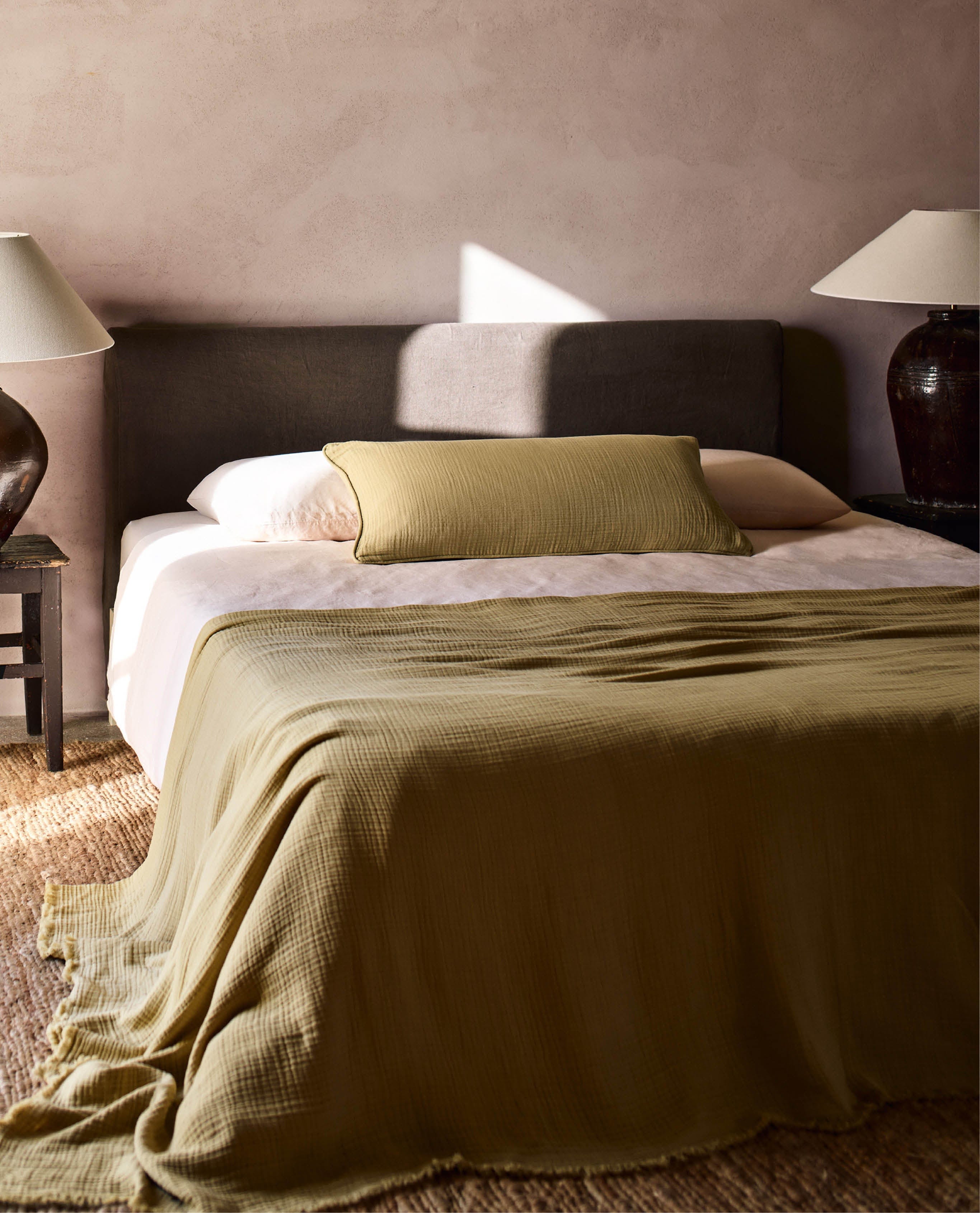 House of Grey Organic Cotton Muslin Throw