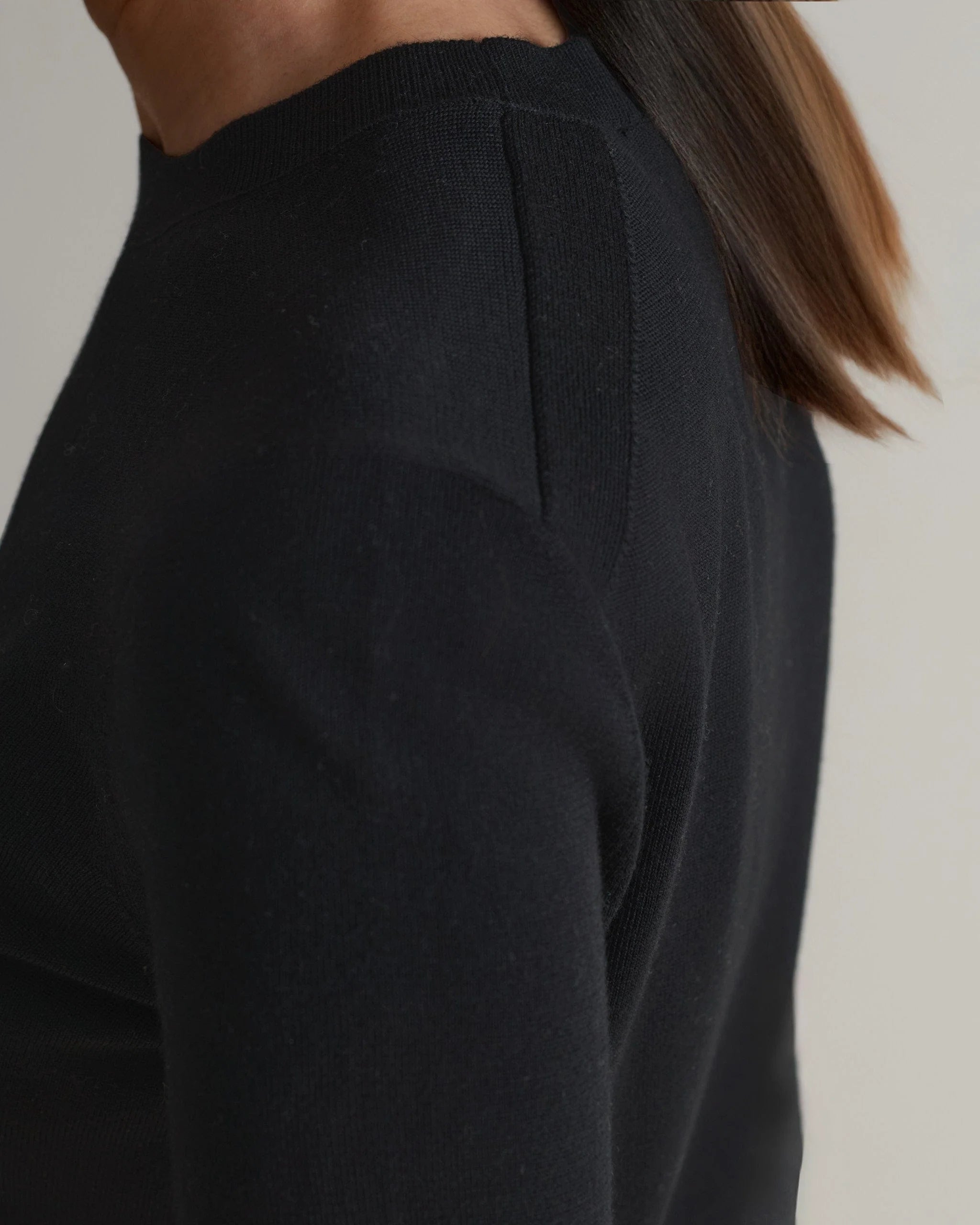 Women's Superfine Merino Wool Knitted T-shirt