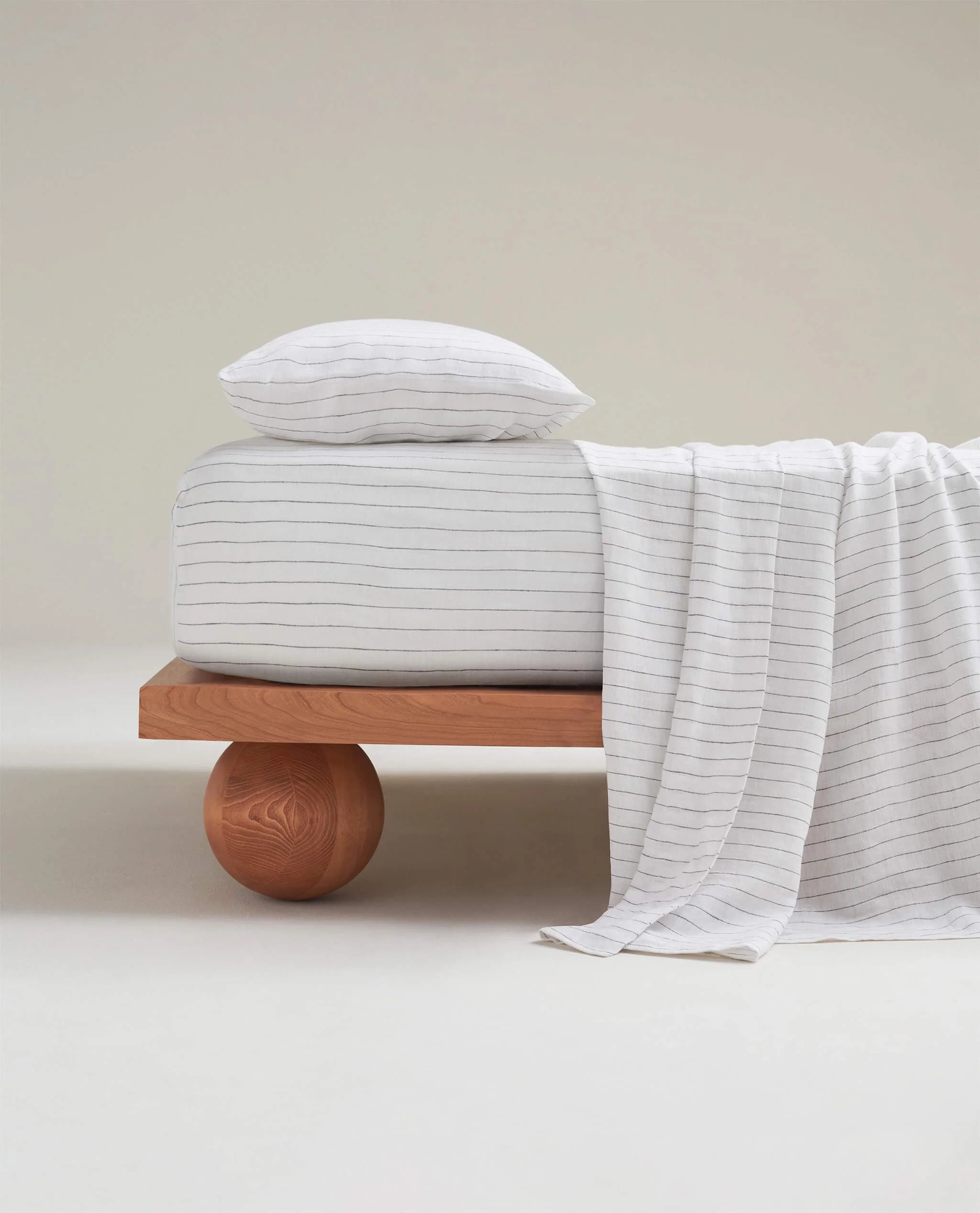 Washed European Linen Flat Sheet