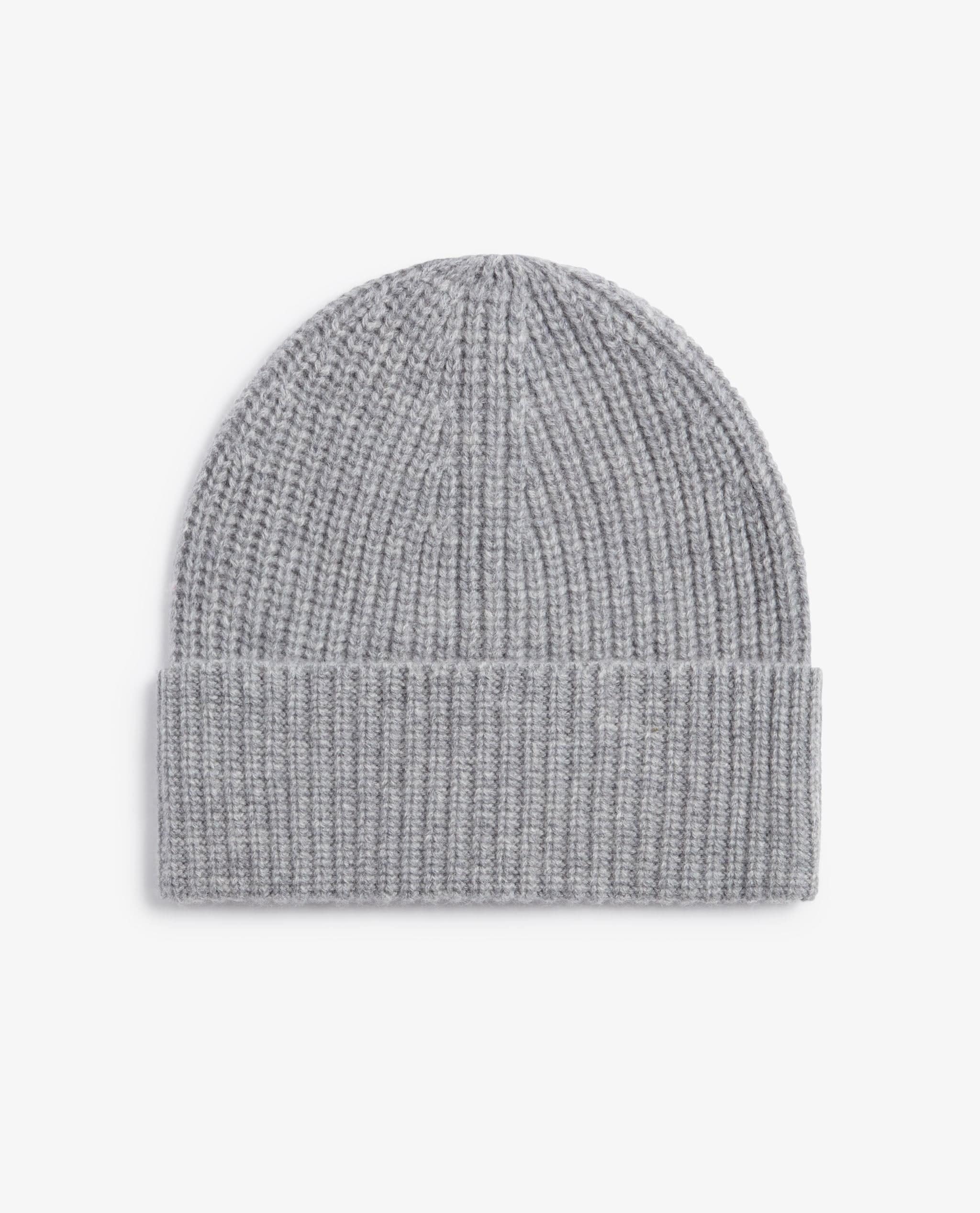 Men's Cashmere Merino Ribbed Knit Beanie