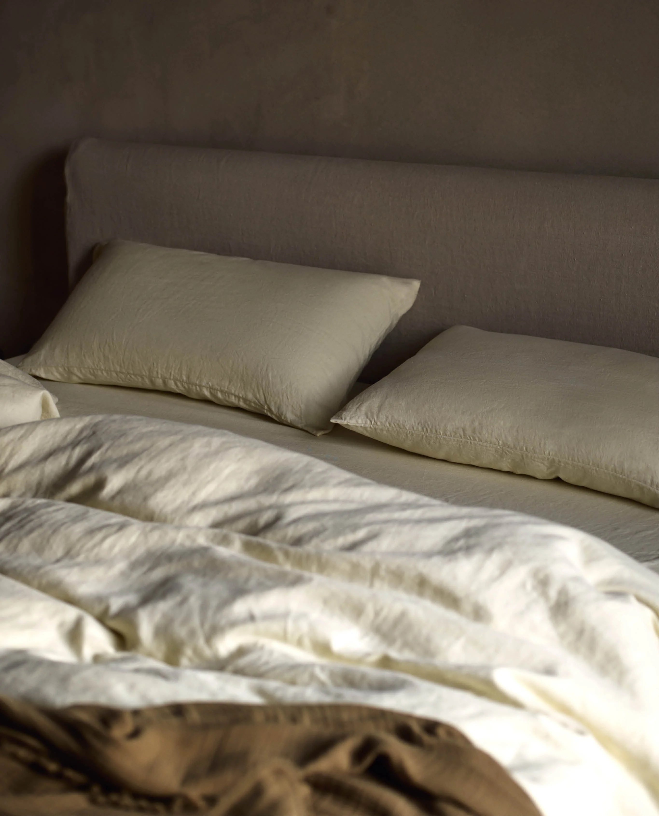 Washed European Linen Duvet Set