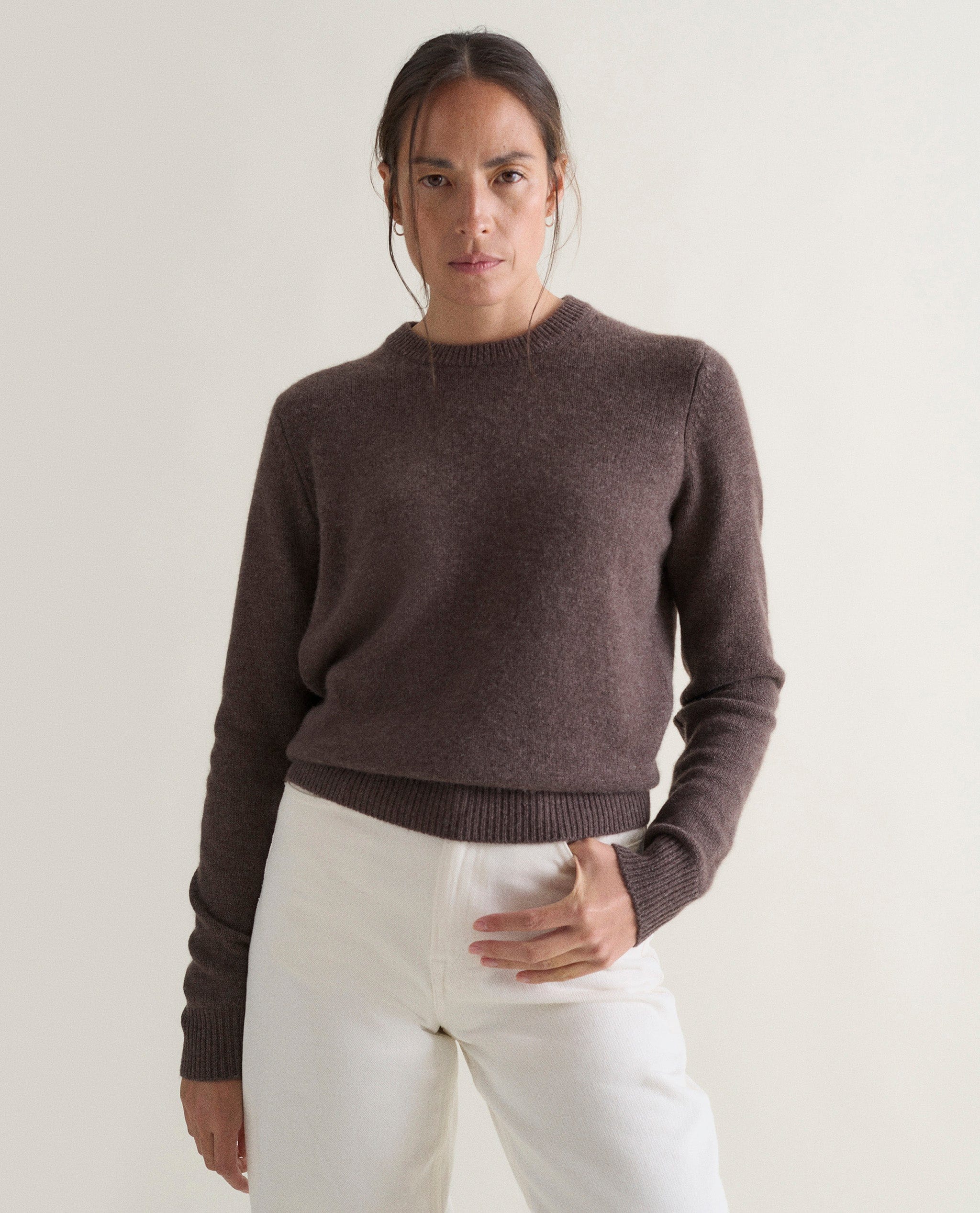 Women's Finest Cashmere Mid-Weight Crew Neck Jumper