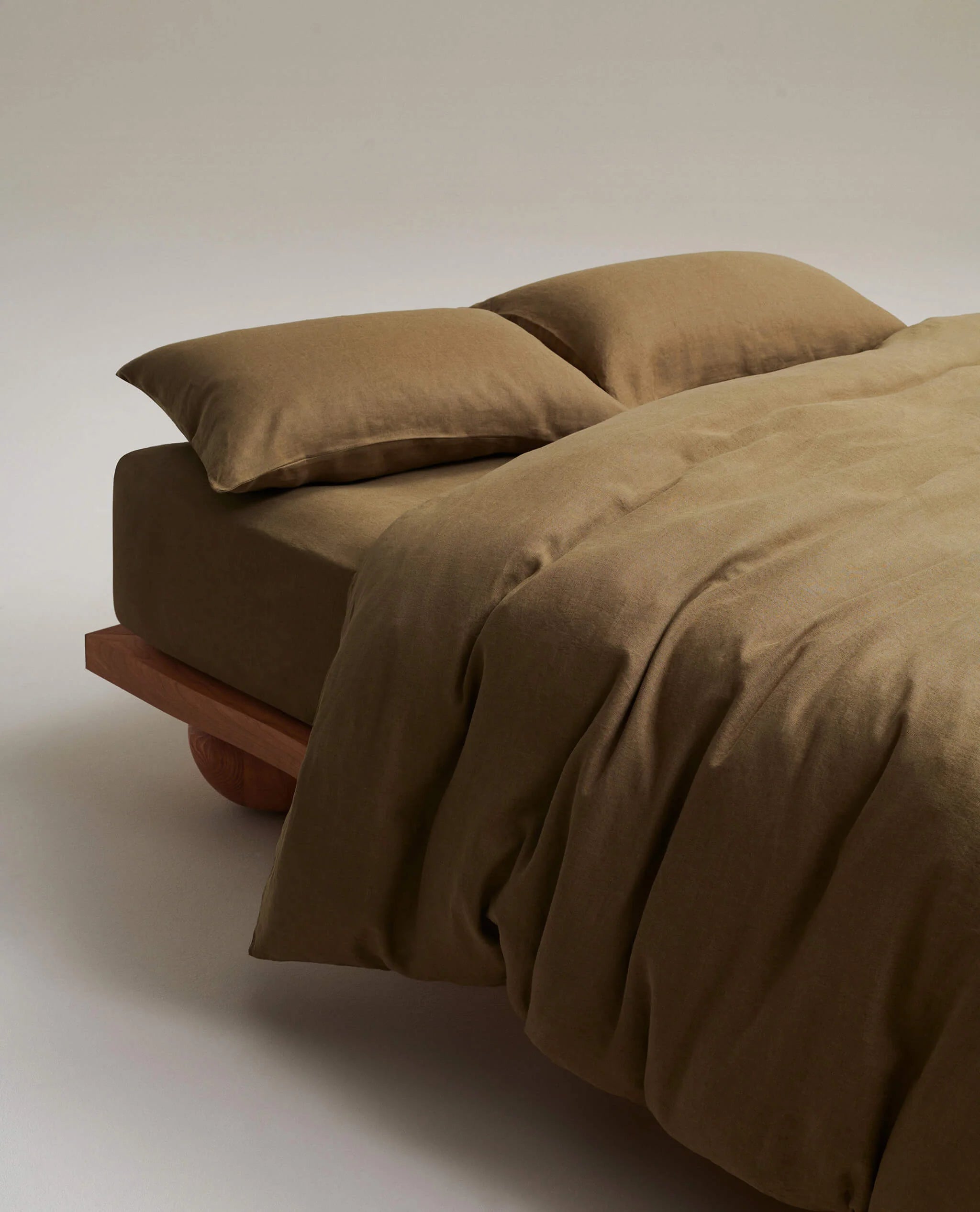 Washed European Linen Duvet Set