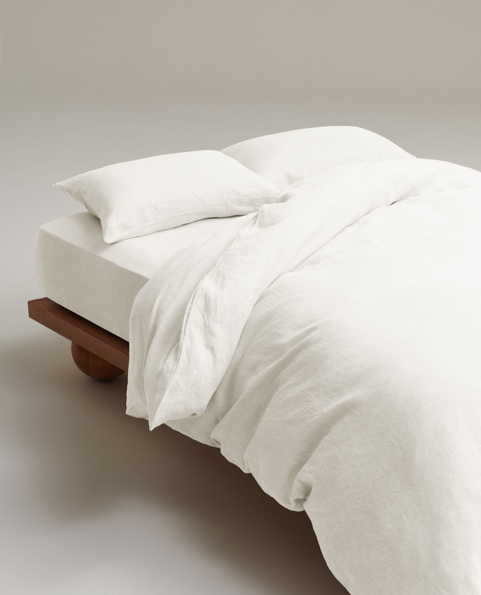 Washed European Linen Duvet Set