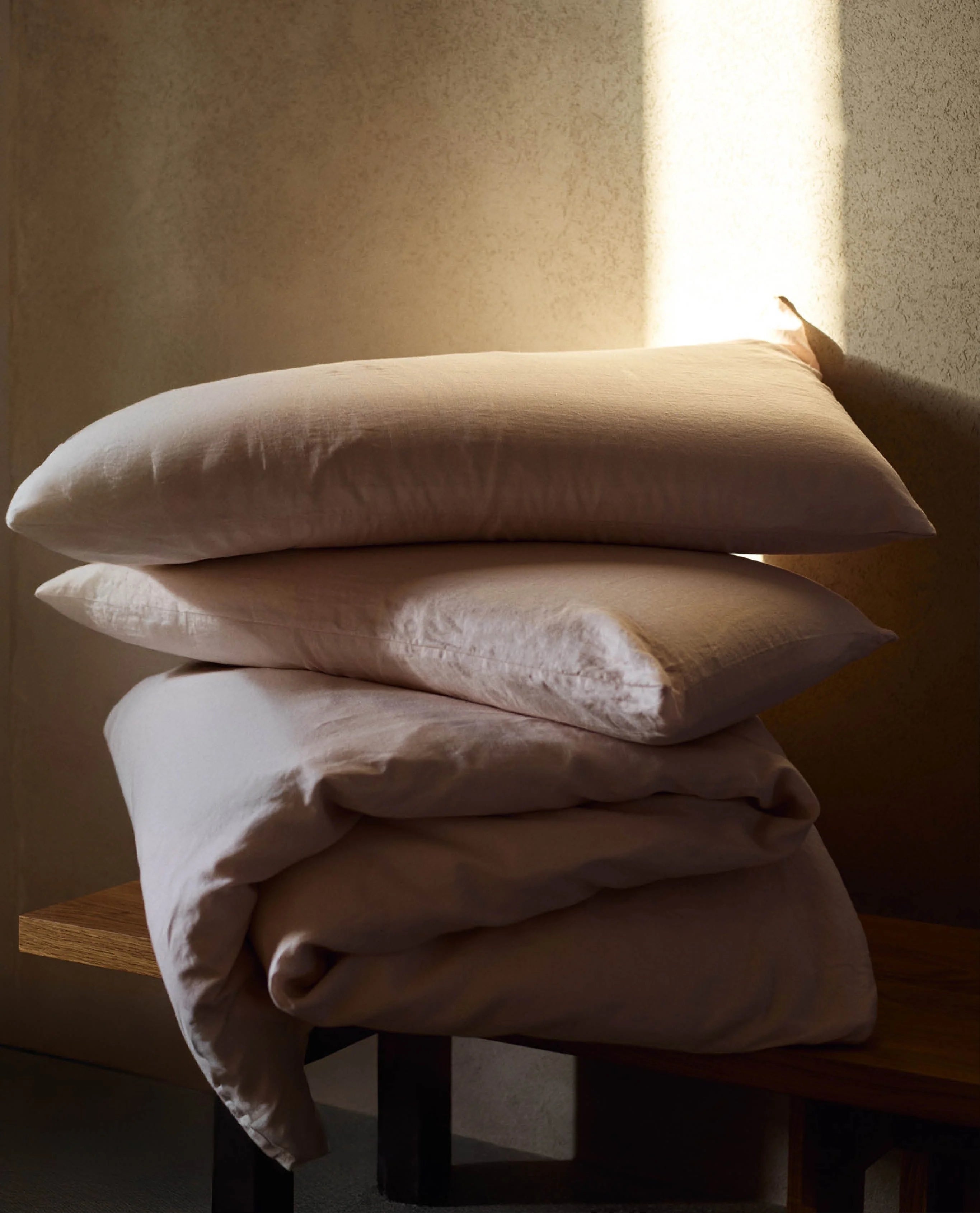 Washed European Linen Duvet Set