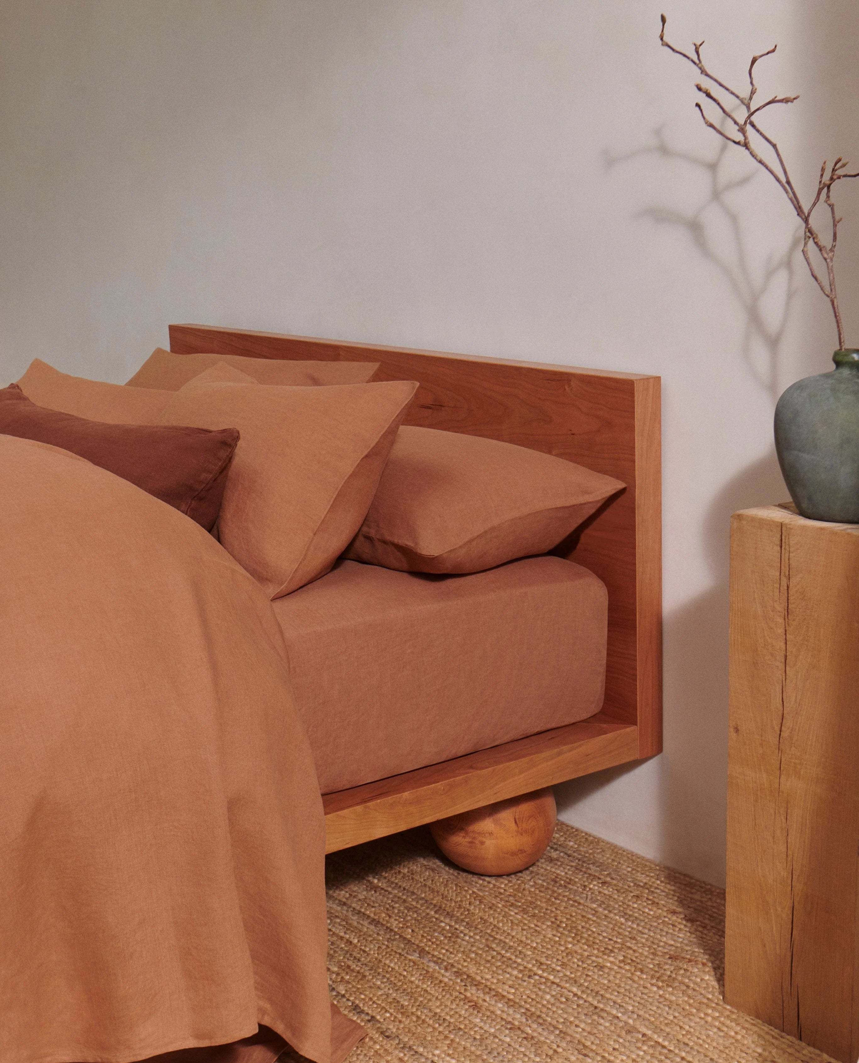 Washed European Linen Duvet Set