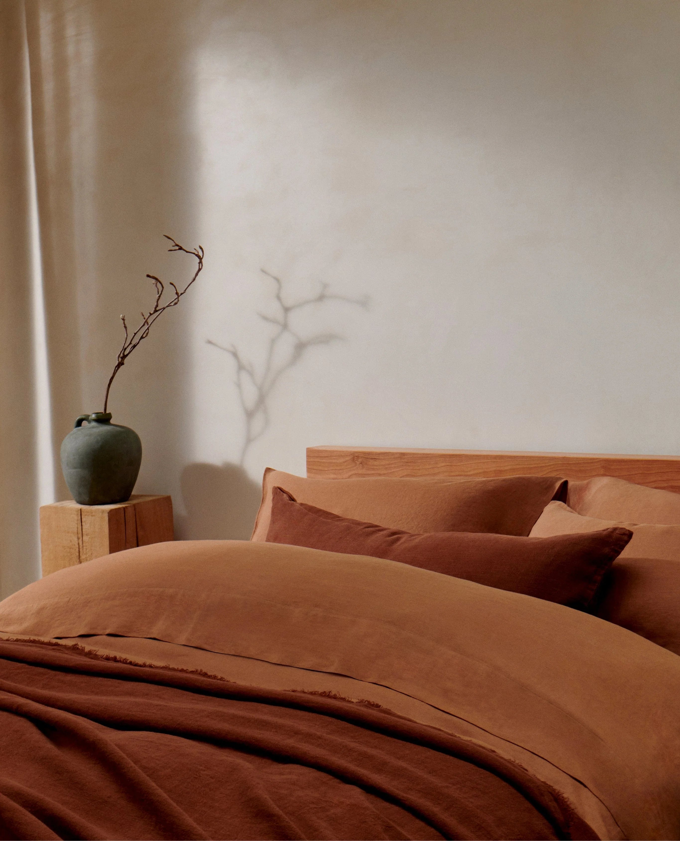 Washed European Linen Duvet Set