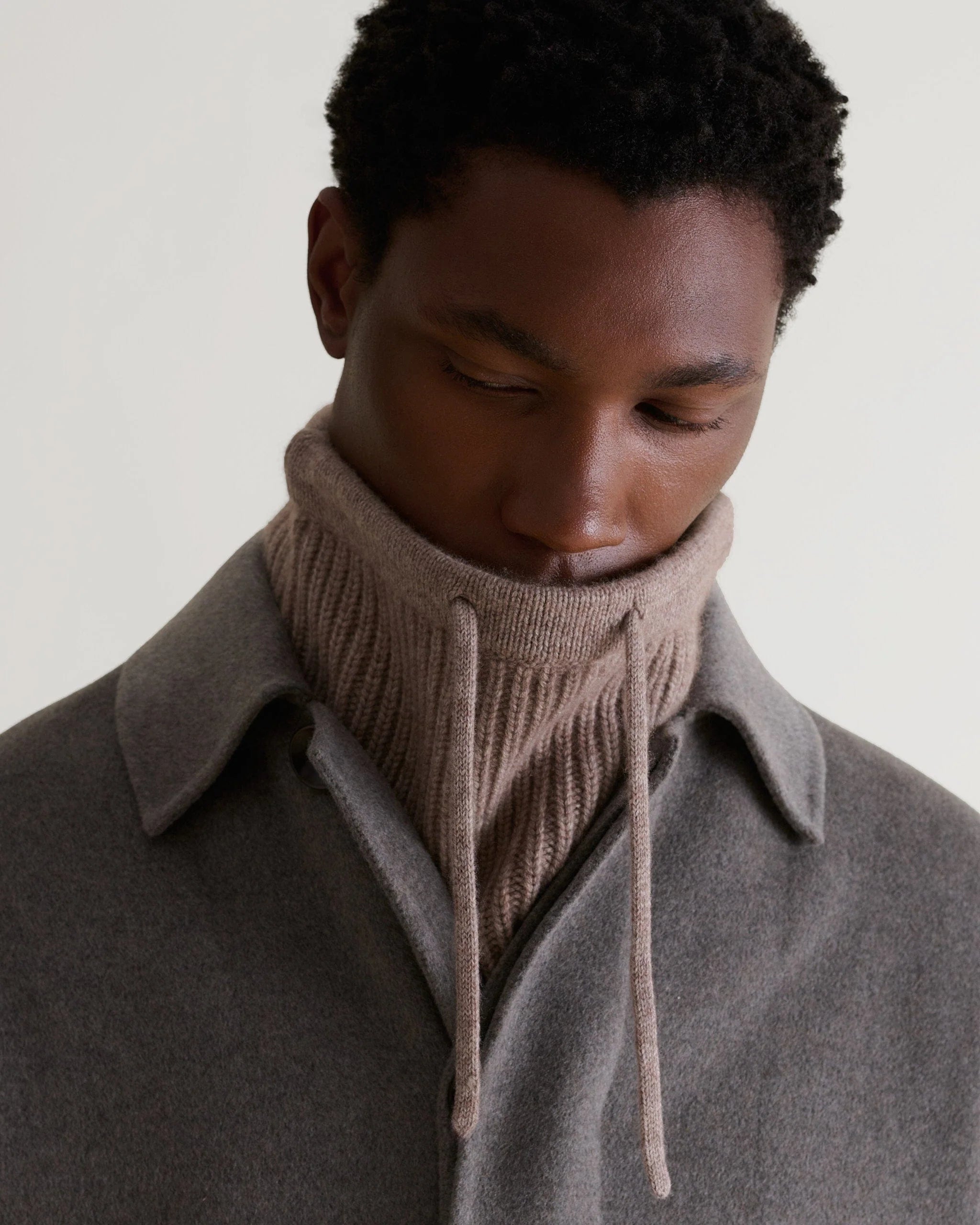 Cashmere Merino Drawstring Snood