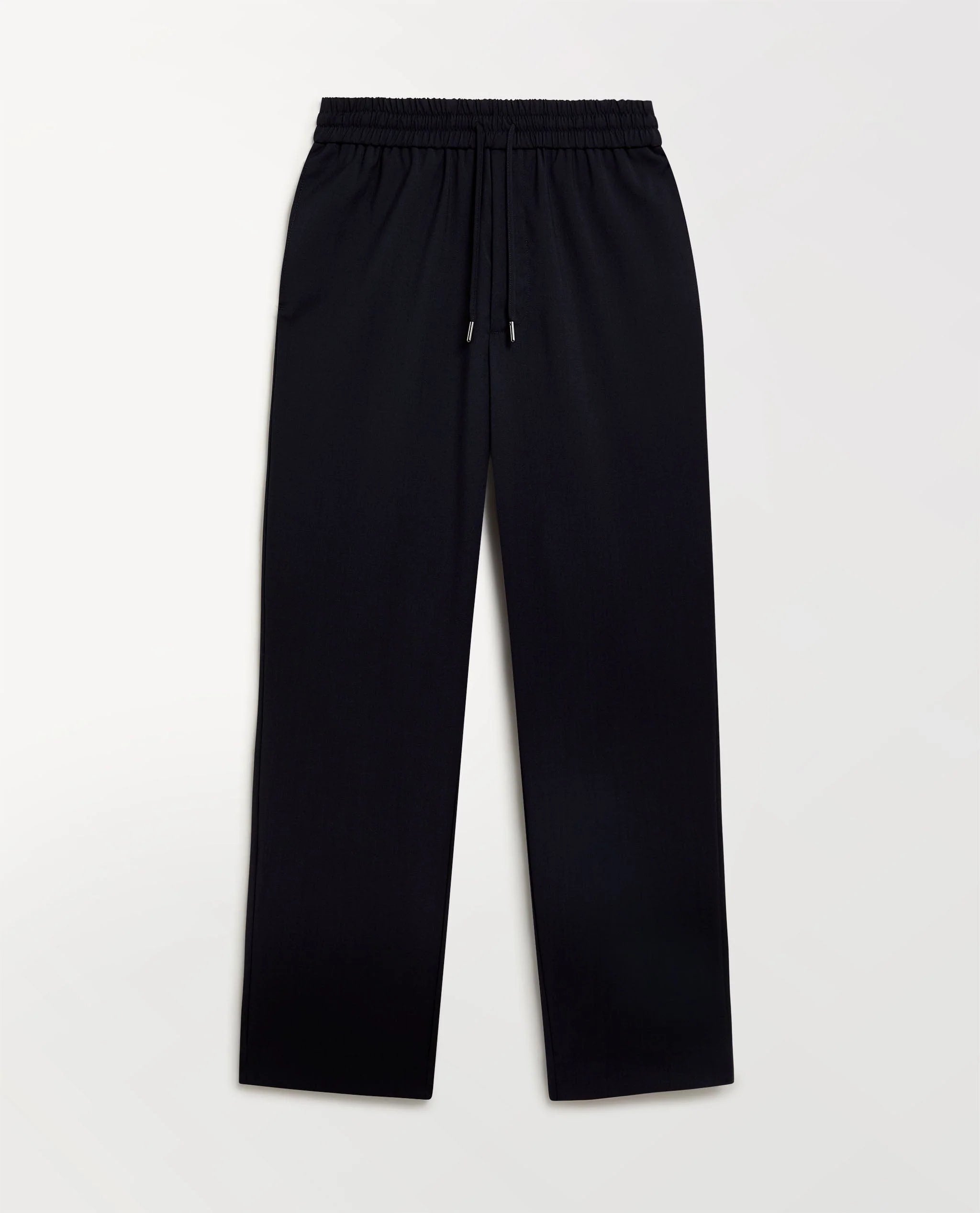 Men's Tropical Wool Drawstring Trousers