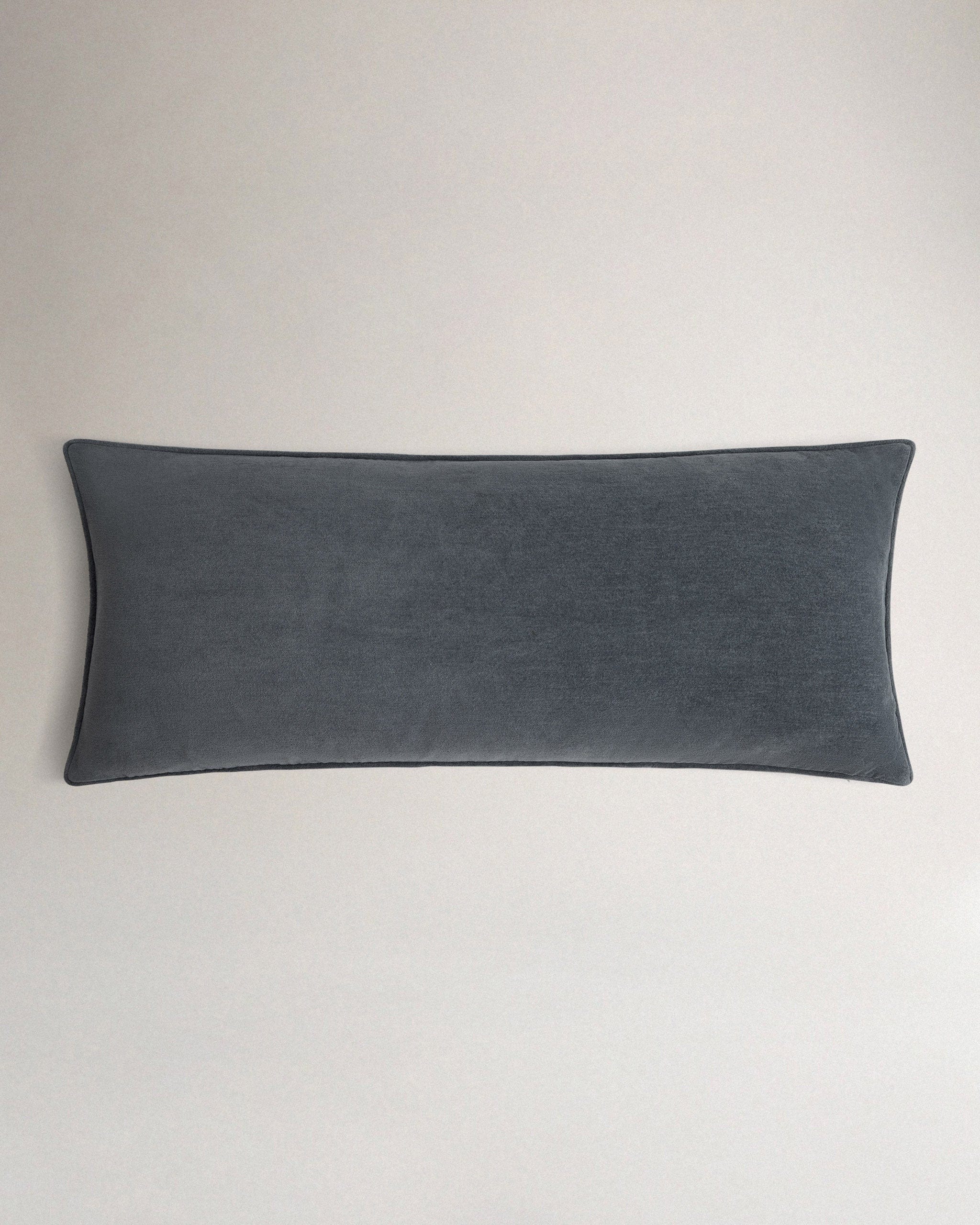 Cotton Velvet Lumbar Pillow Cover