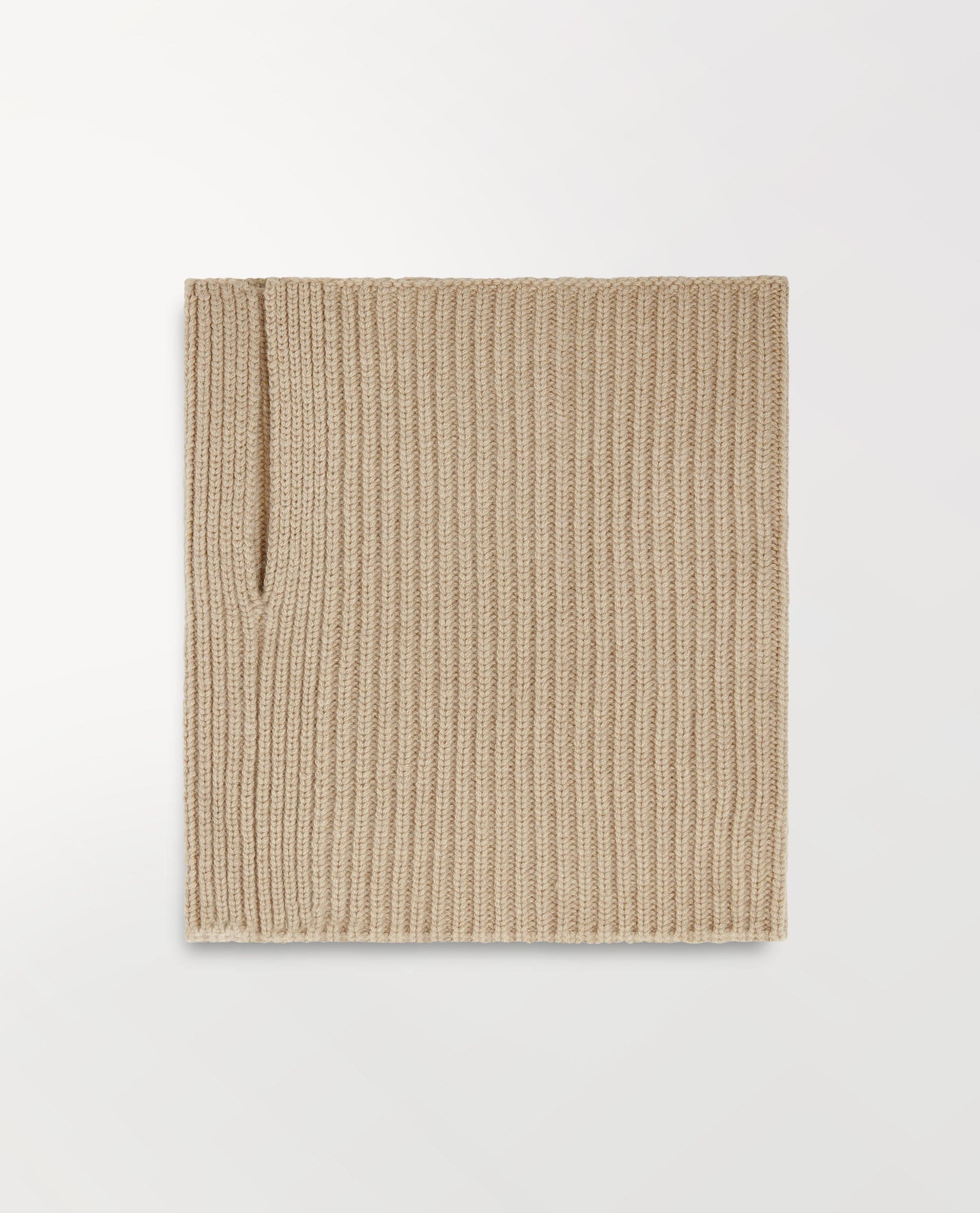 Cashmere Merino Ribbed Collar