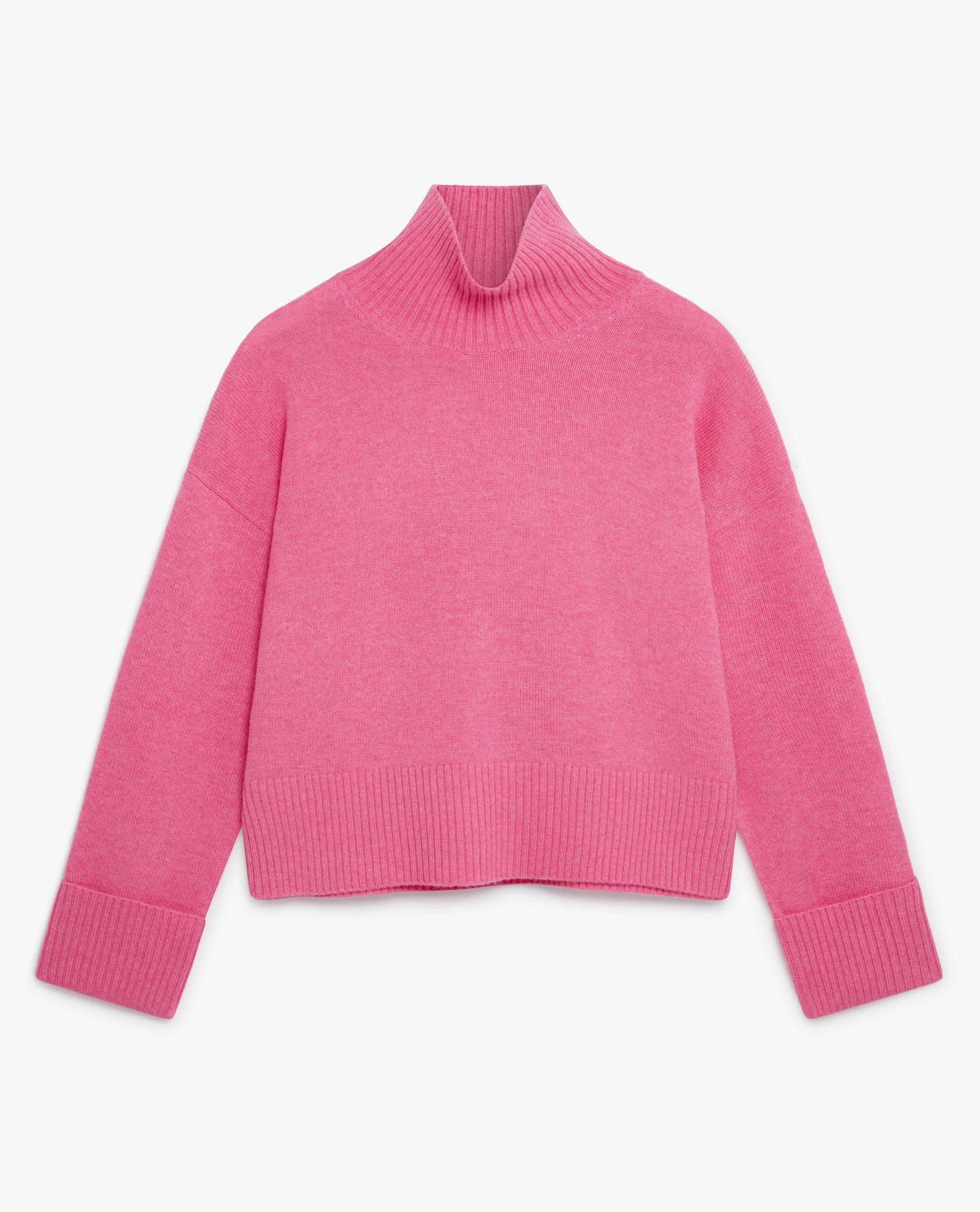 Women's Cashmere Merino High Neck Jumper
