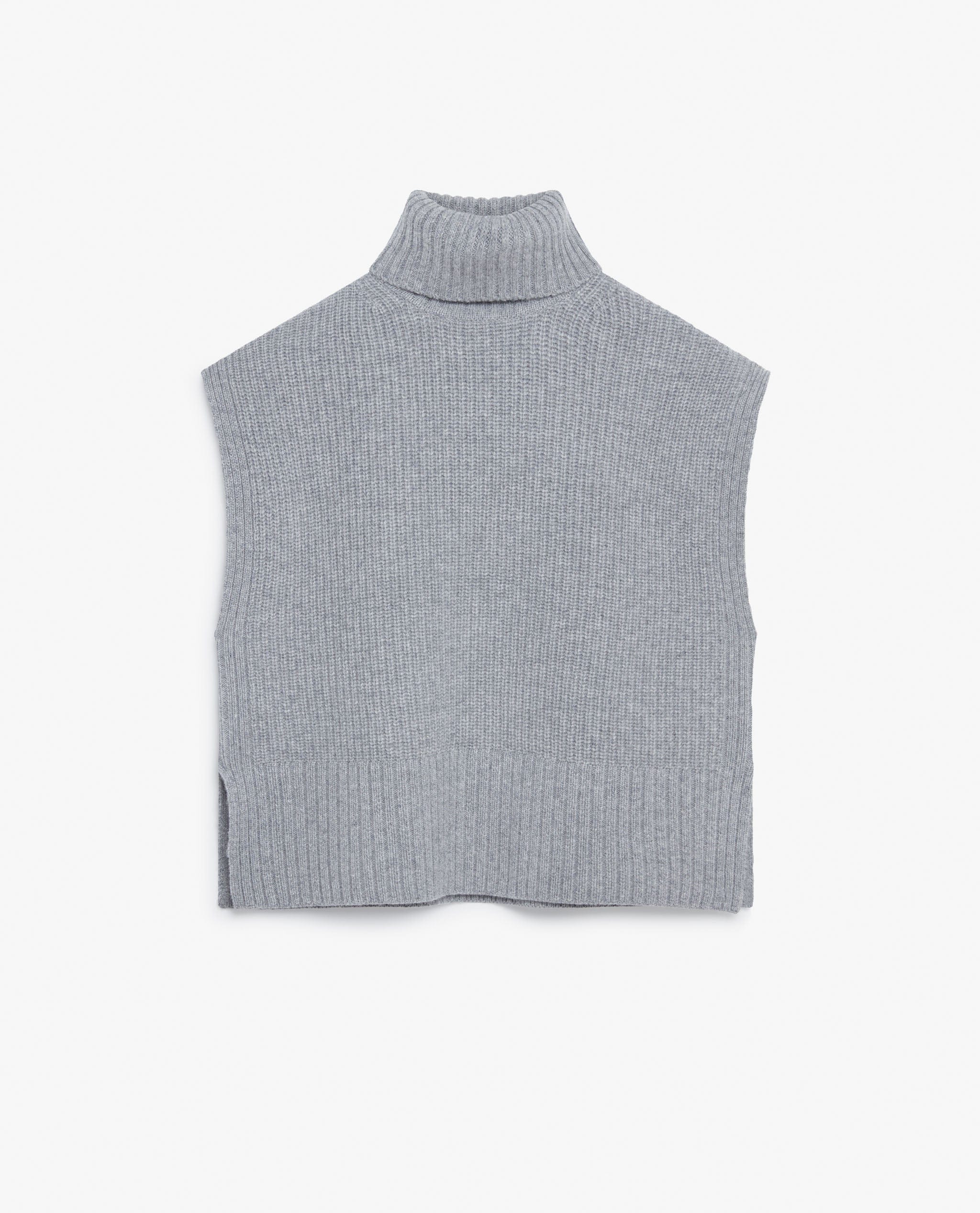 Women's Cashmere Merino Roll Neck Tabard