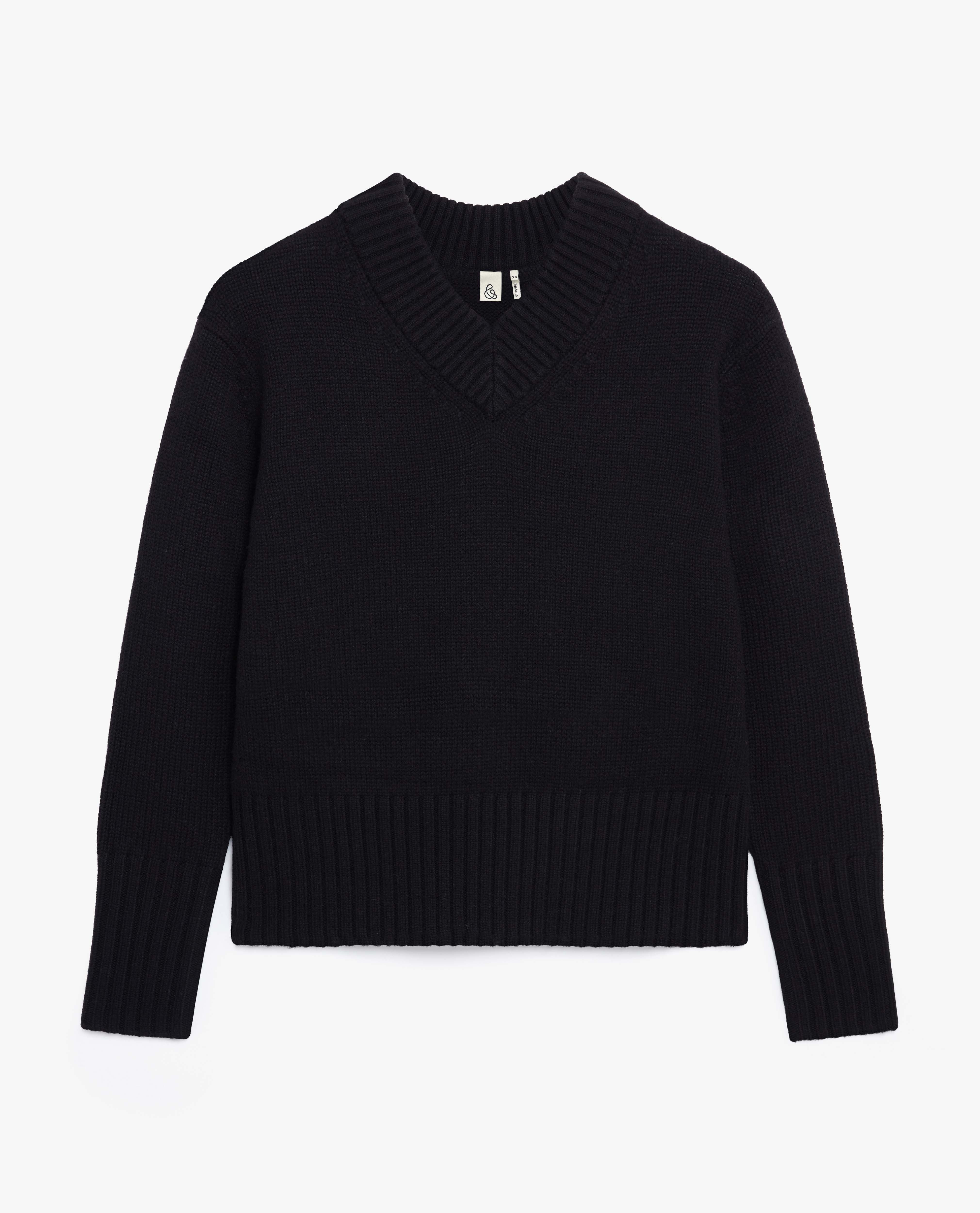 Women's Cashmere Merino V Neck Jumper