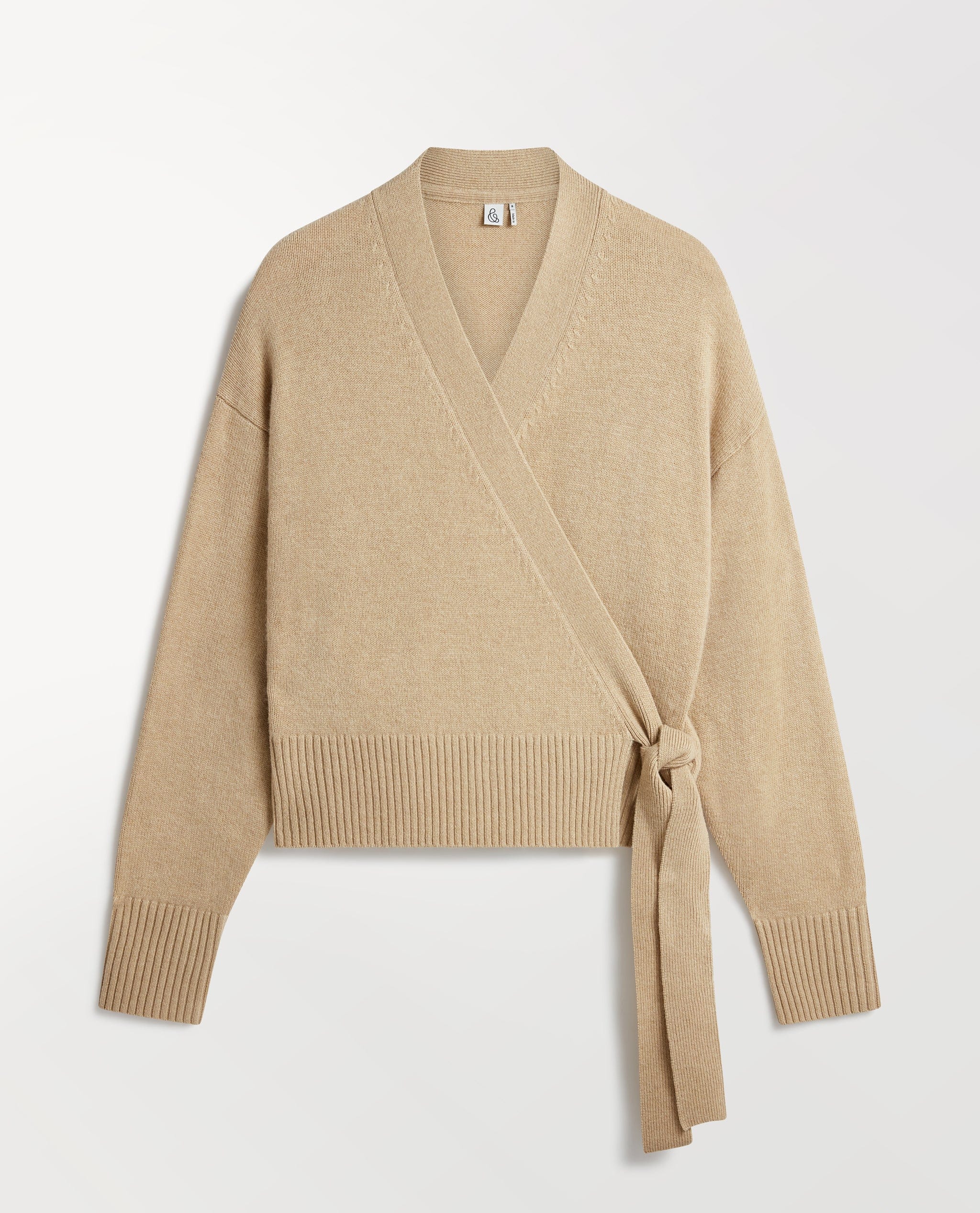 Women's Cashmere Merino Wrap Jumper